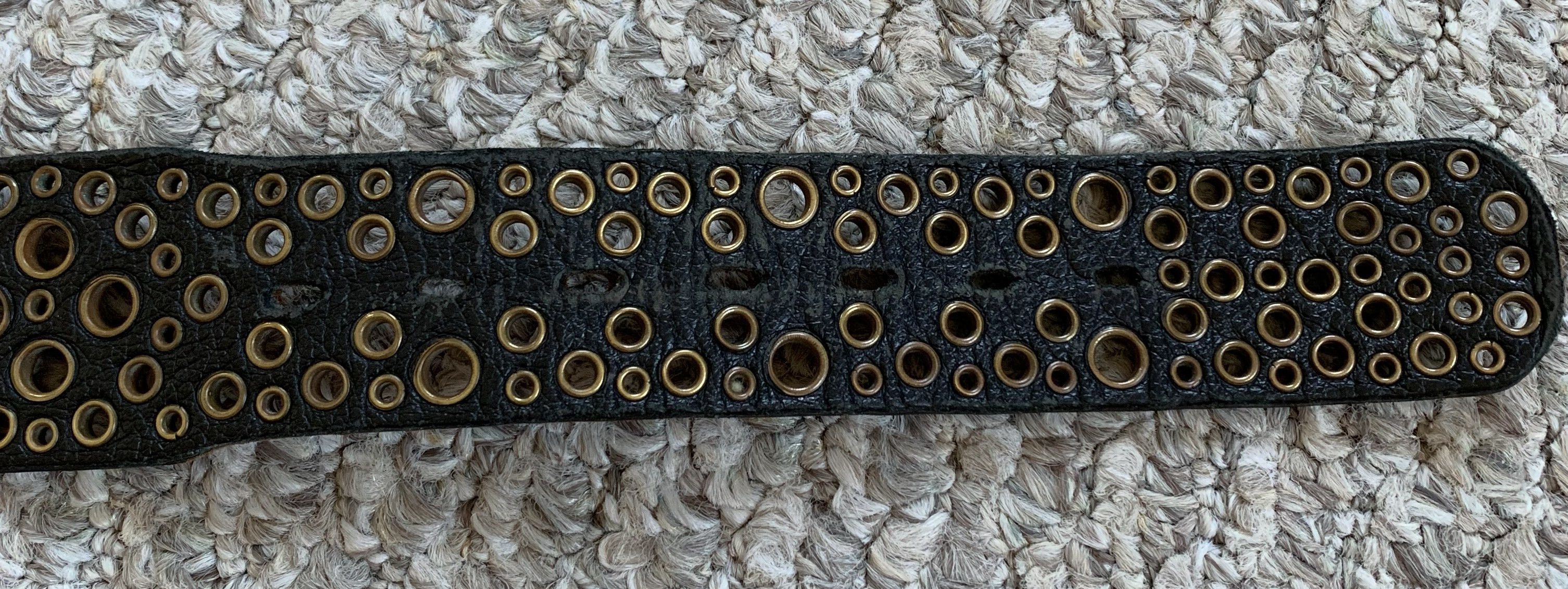 Hysteric Glamour Hysteric Glamour x Baltazar Studded Leather Belt Size 30 - 8 Thumbnail