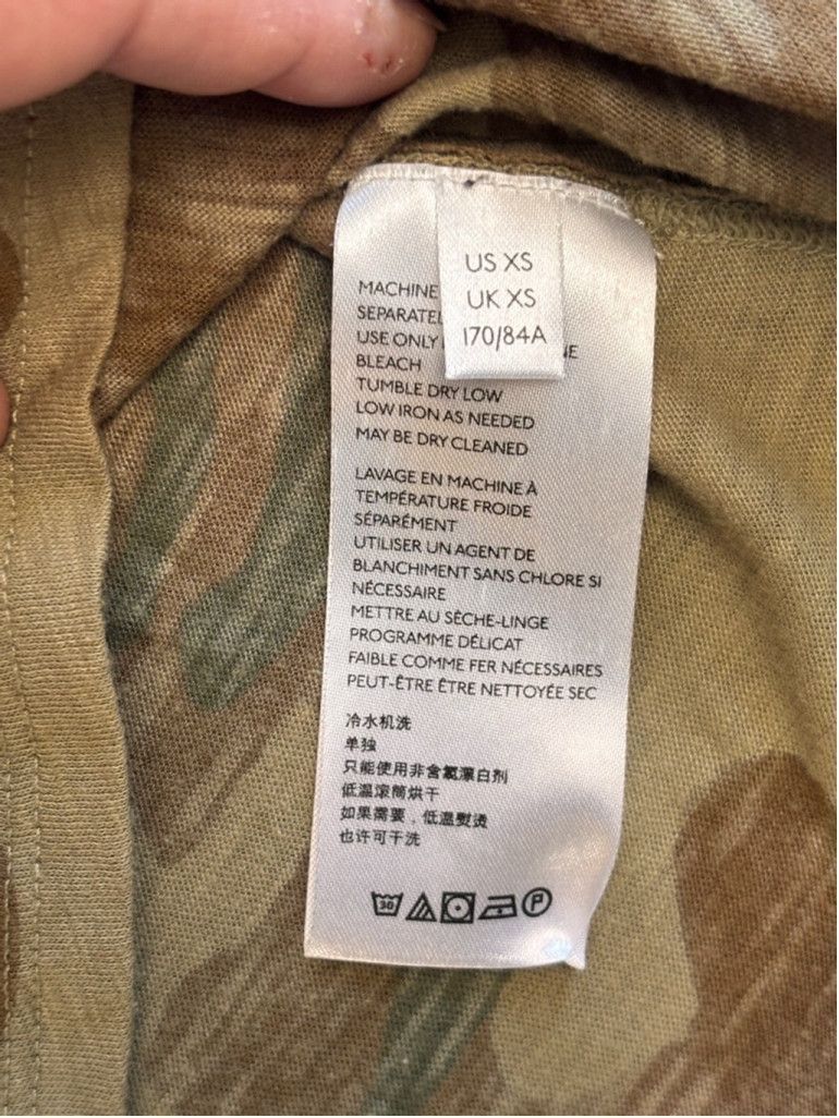 Free People Women's We The Free Camo T-Shirt XS Brown Blue Size XS / US 0-2 / IT 36-38 - 7 Thumbnail