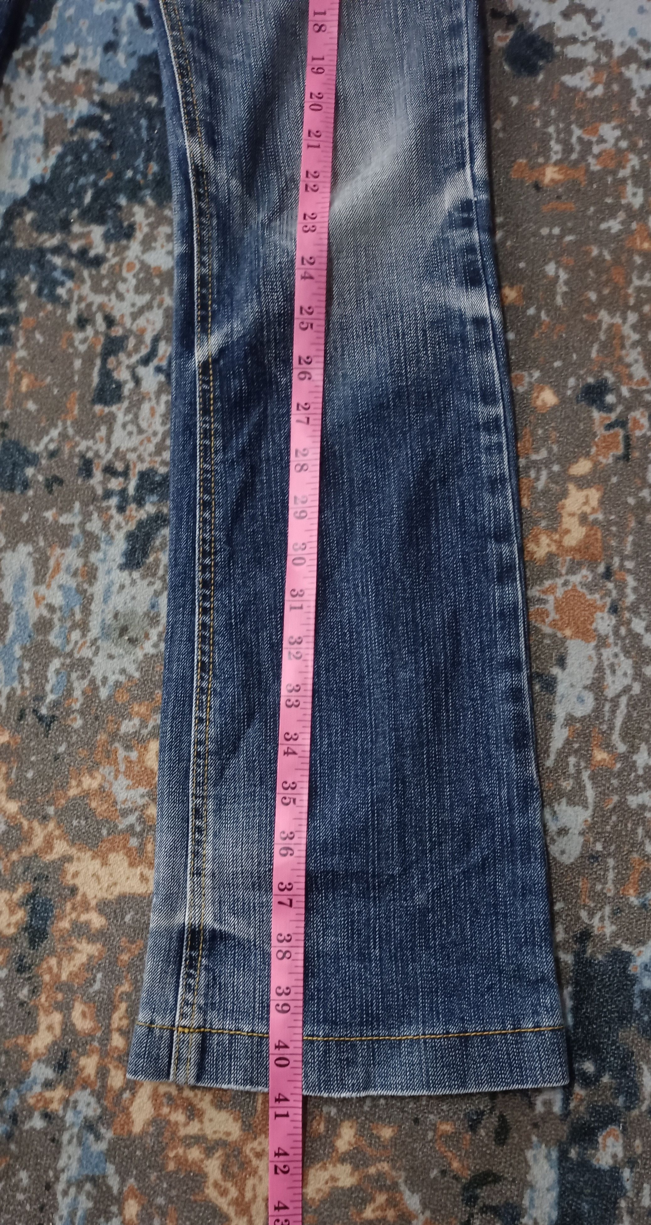 If Six Was Nine × Le Grande Bleu (L.G.B.) × Michel Klein MICHEAL KLEIN HOMME FLARE JEANS Size US 31 - 20 Thumbnail