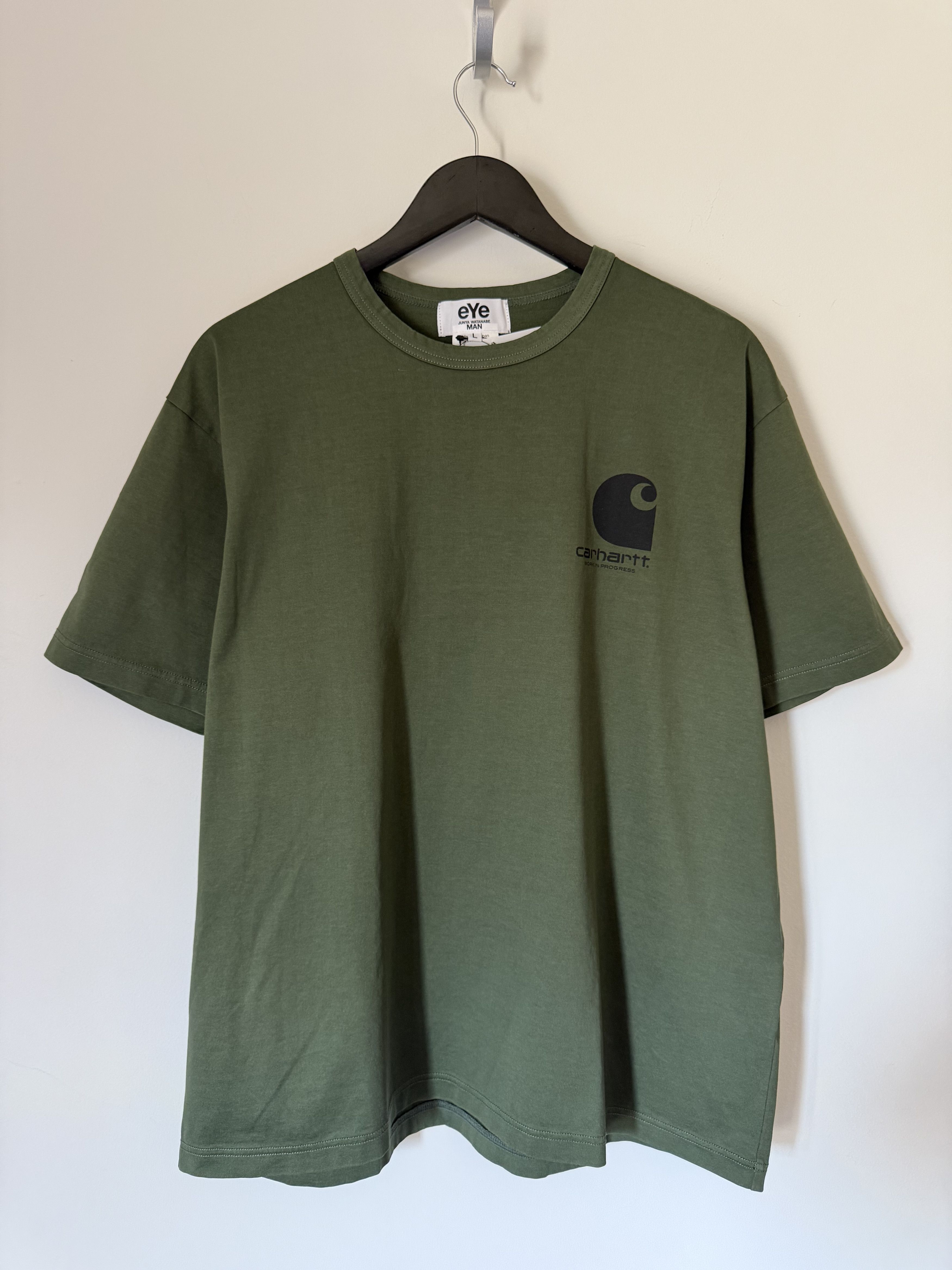 Carhartt × Junya Watanabe Junya Watanabe Carhartt Tee in Military Green Size US L / EU 52-54 / 3 - 1 Thumbnail