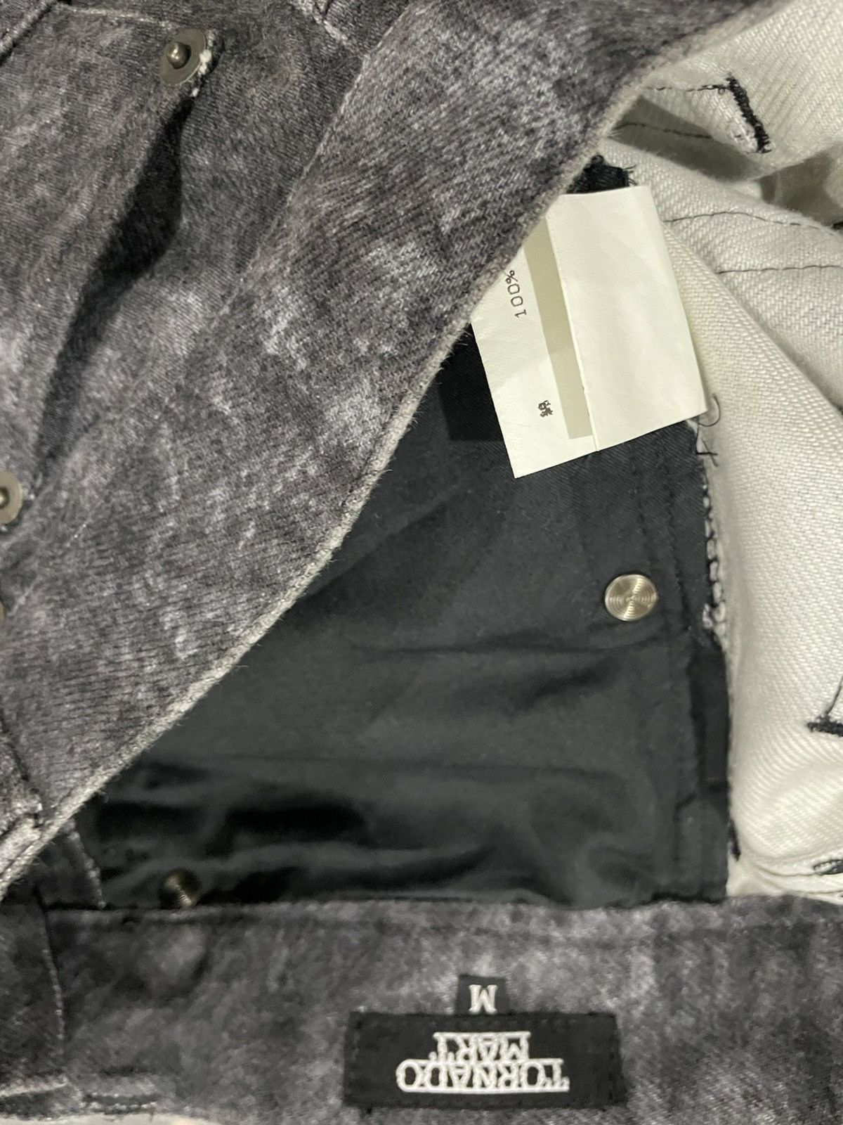 Japanese Brand Tornado Mart Japan Dusty Grey Gallatica Jeans W30" x L36.5" Size US 30 / EU 46 - 12 Thumbnail
