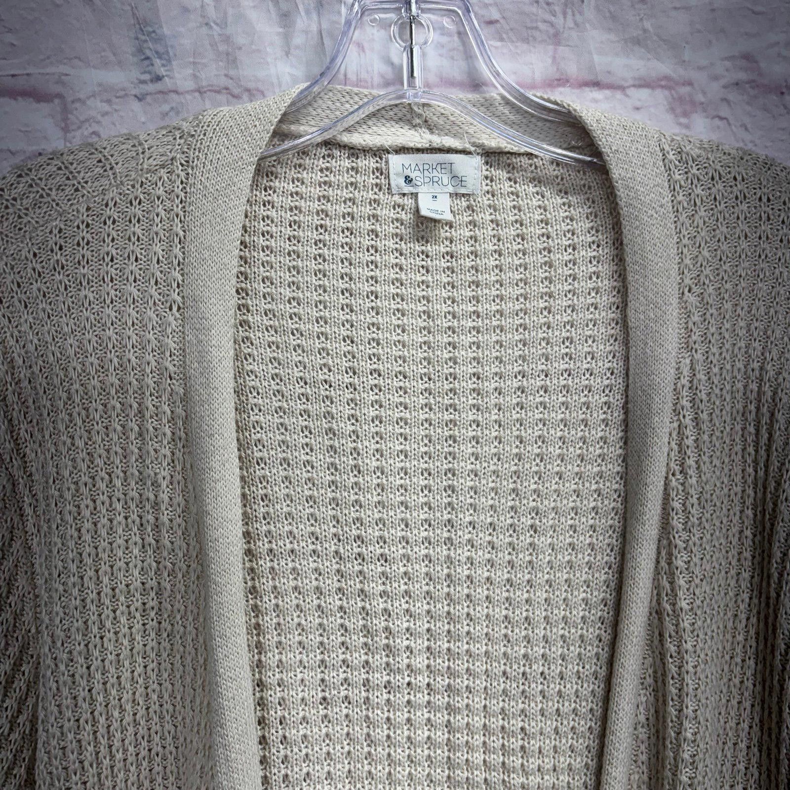 Designer Market & Spruce 2X Cardigan Size XXL / US 16-18 / IT 52-54 - 4 Thumbnail