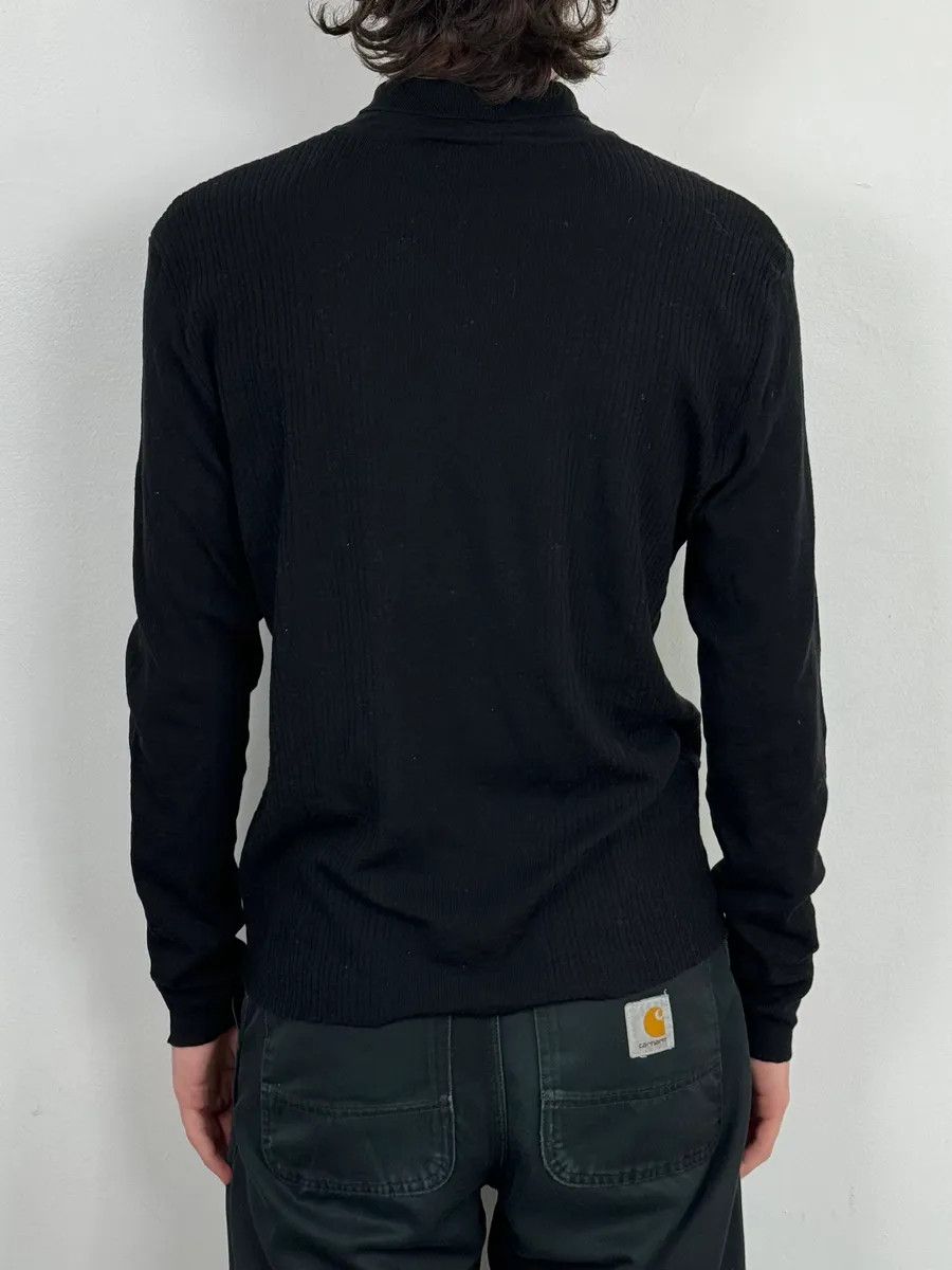 Gucci 1990s Gucci Black Wool Classy Polo Longsleeves Size US S / EU 44-46 / 1 - 3 Thumbnail