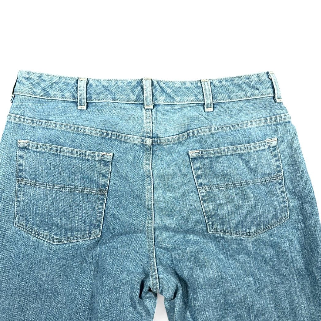 Van Heusen VINTAGE Van Heusen Jeans Mens 36x30 Blue Light Wash Relaxed Wide Leg Baggy Y2K Jeans Mens Size US 36 / EU 52 - 6 Thumbnail