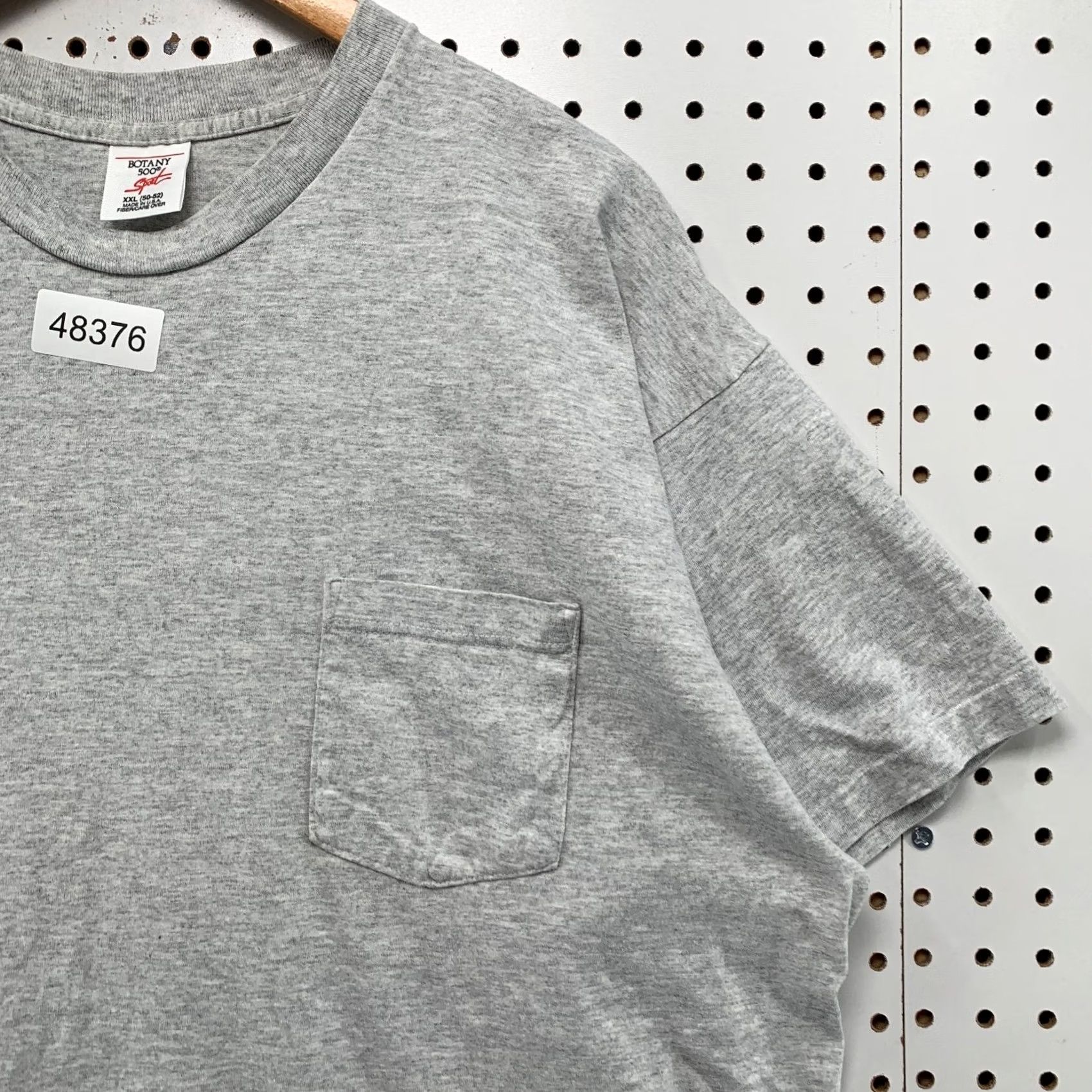 Vintage Vintage Botany 500 Pocket T Shirt Mens 2XL Gray Single Stitch USA Size US XXL / EU 58 / 5 - 7 Thumbnail