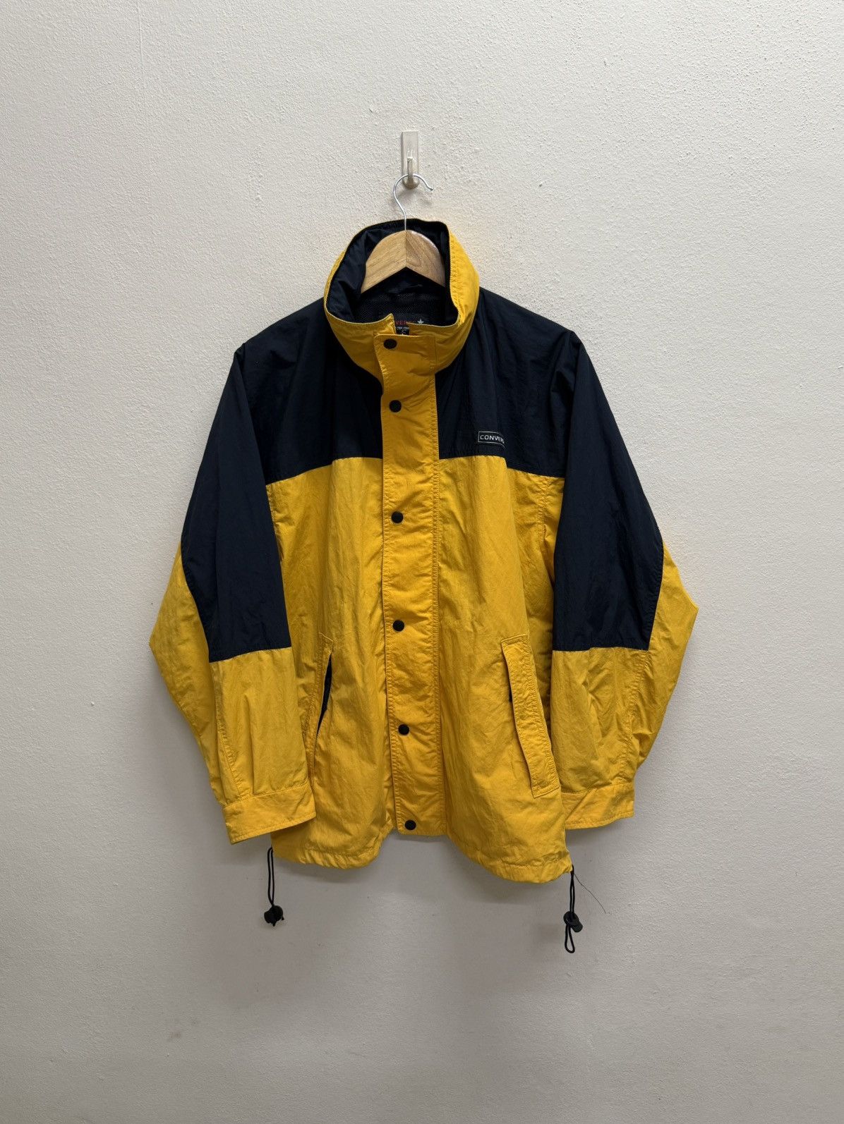 Converse Vintage Converse Outdoor Jacket Hiden Hoodie Size US L / EU 52-54 / 3 - 17 Thumbnail