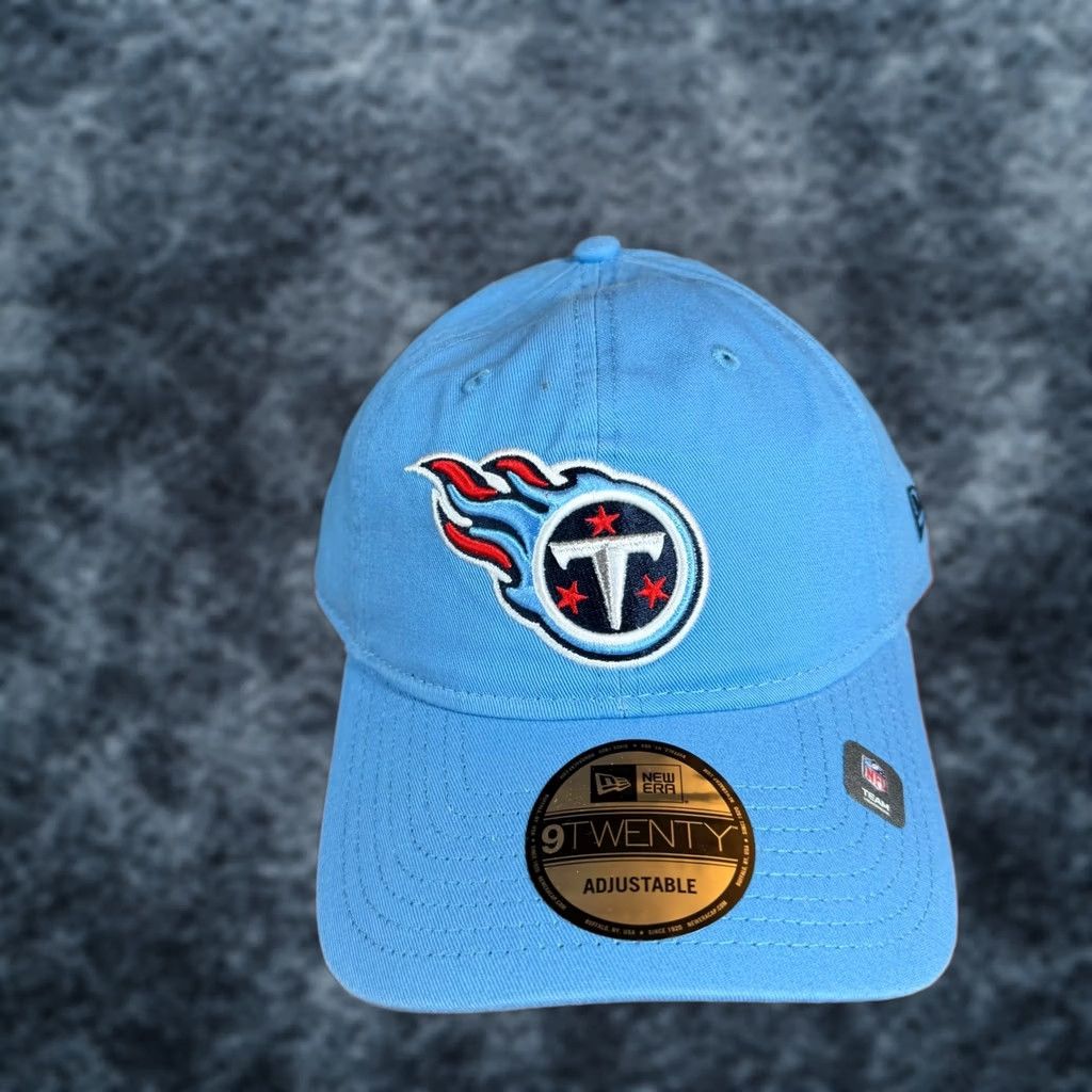New Era New Era Titans NFL 9TWENTY Adjustable Hat Cap Light Blue Mens NWT Size ONE SIZE - 1 Thumbnail