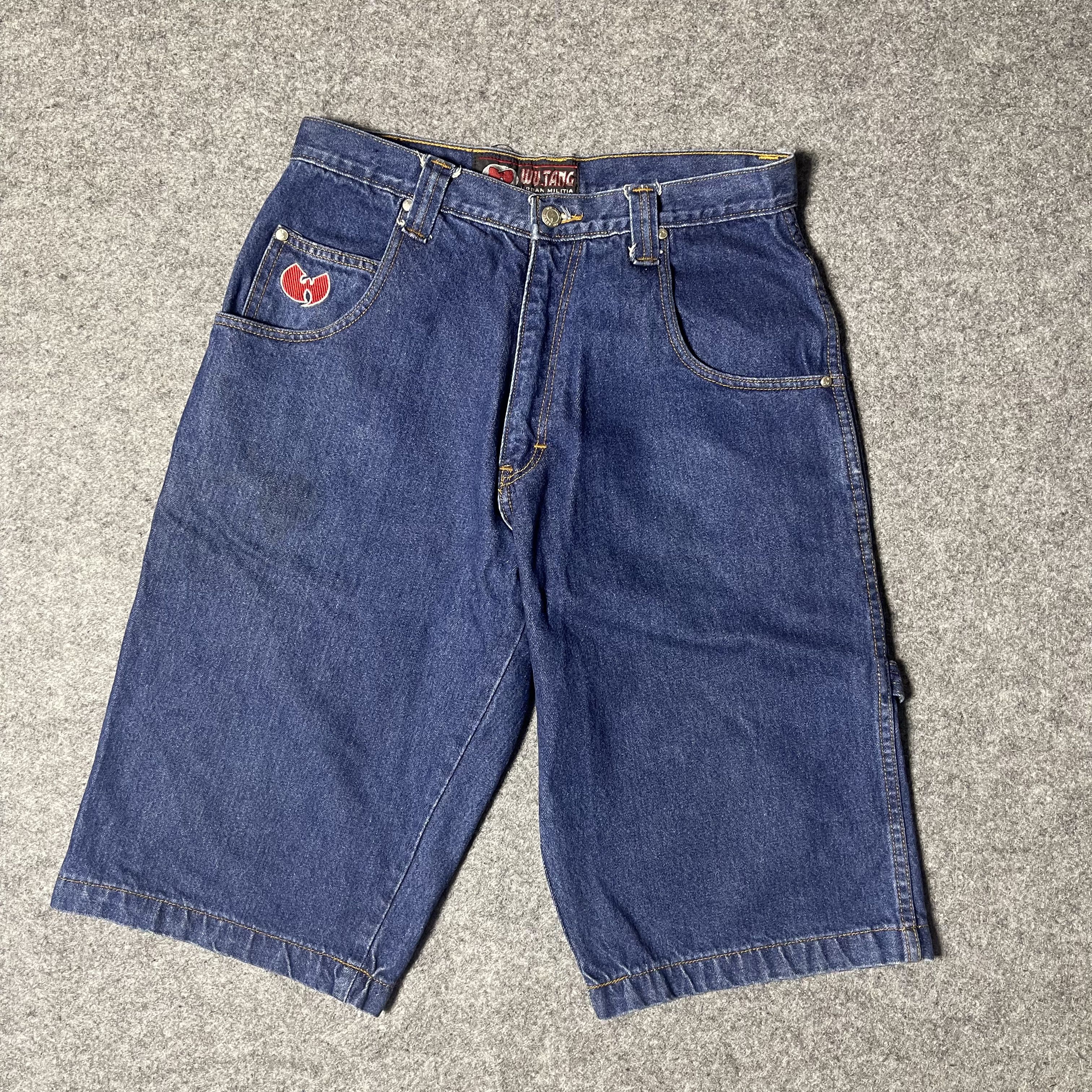Other Wu Tang Clan Vintage Jean Shorts Urban Militia Size US 34 / EU 50 - 1 Thumbnail