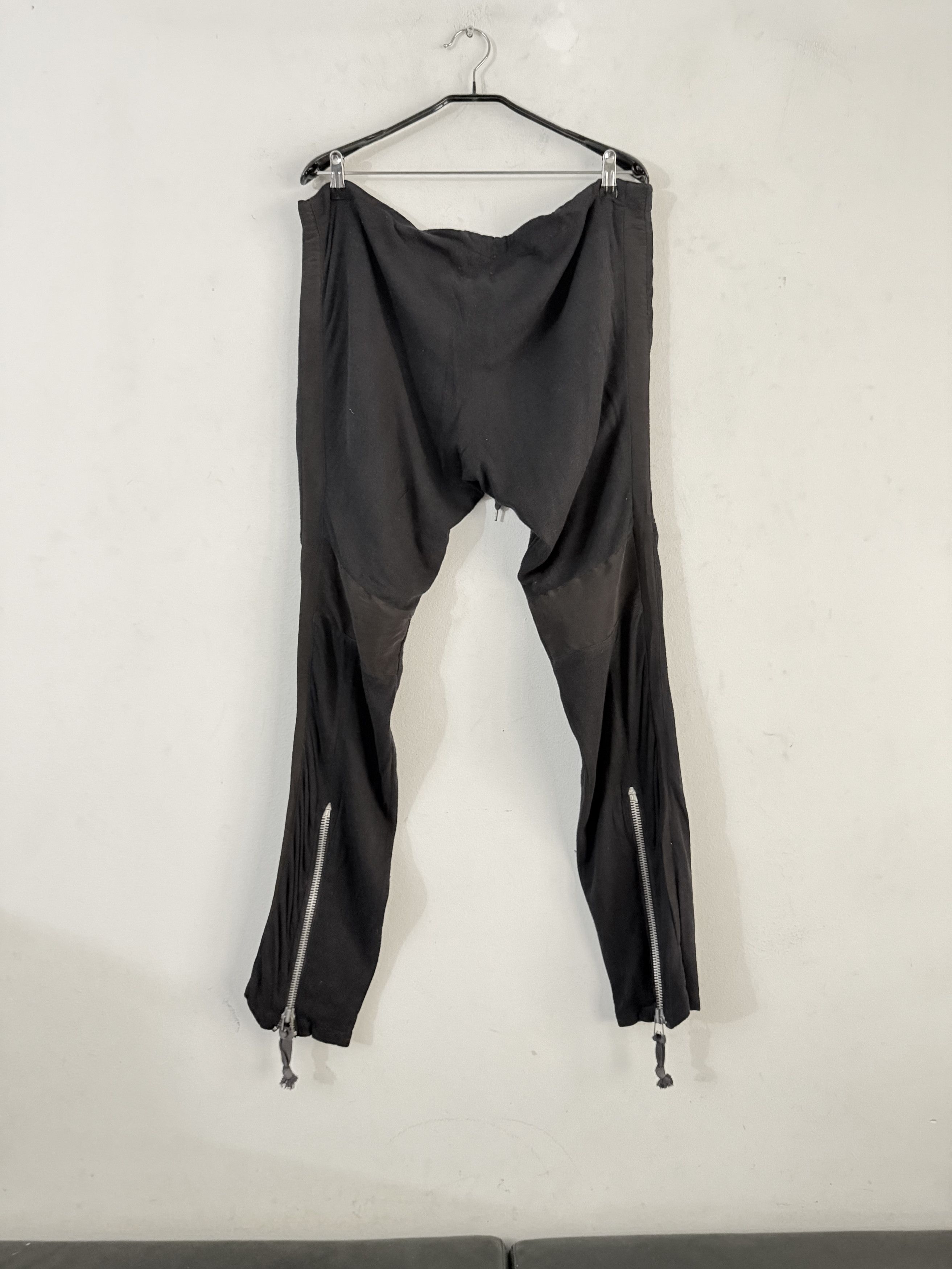 Greg Lauren Archive "The GL1 Pant" Jersey & Washed Silk Faille Size US 32 / EU 48 - 2 Thumbnail