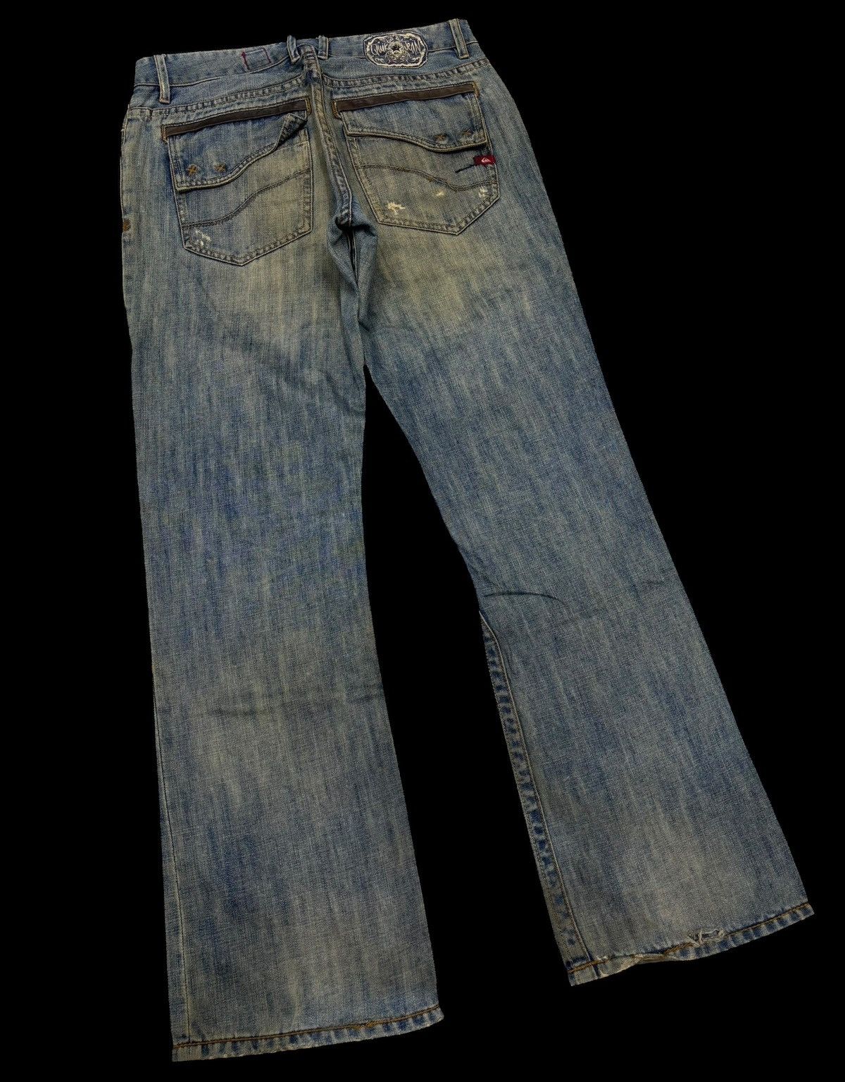 Le Grande Bleu (L.G.B.) Mudmax Wash Freedom Is Dirty Lgb I6W9 Style Flared Jean Size US 32 / EU 48 - 4 Thumbnail