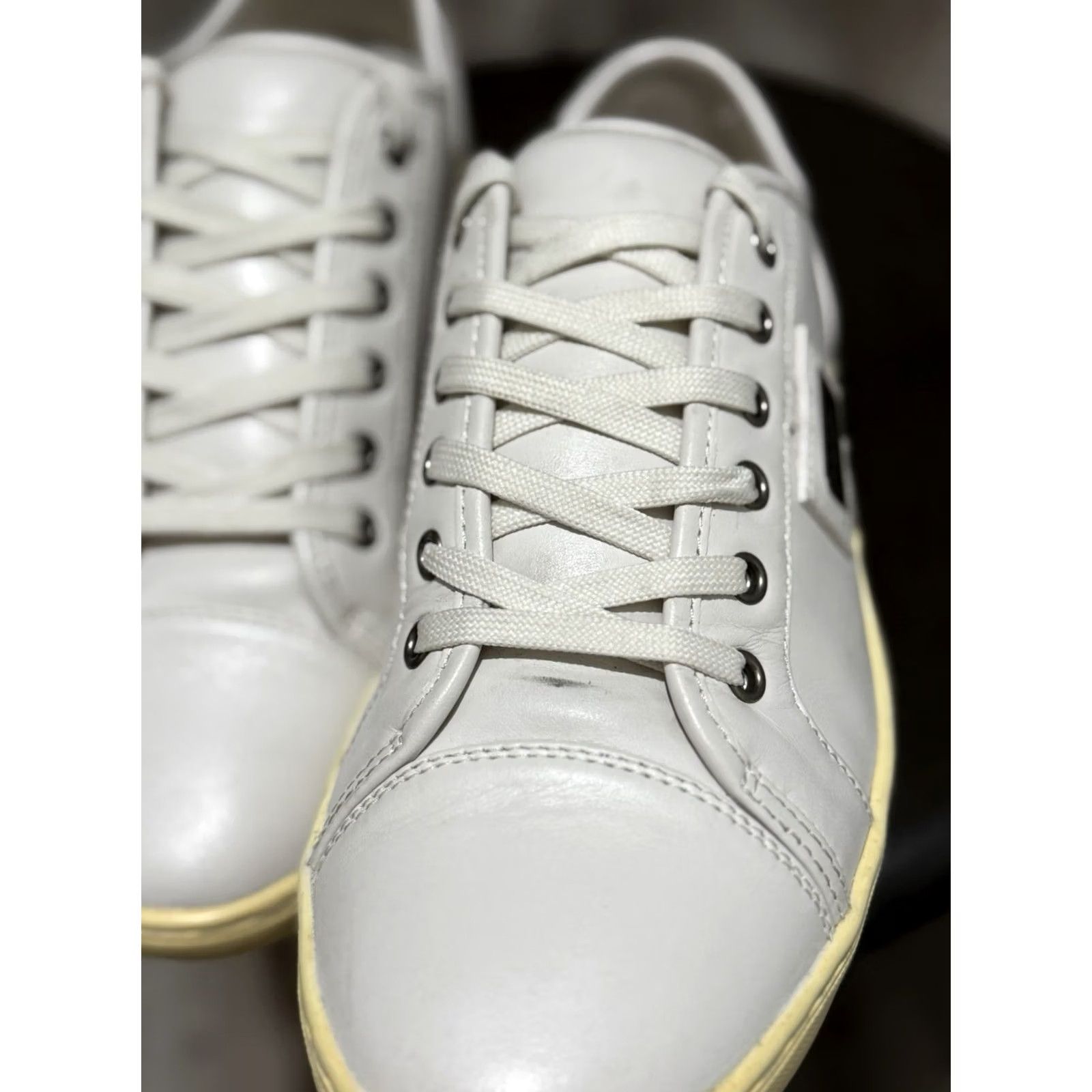 Dolce & Gabbana Dolce&Gabbana Low Top Sneakers White Leather Mens US 8 EU 41-42 Casual City Luxury Sneakers Dolce Gabana Shoes Men Size US M / EU 48-50 / 2 - 6 Thumbnail