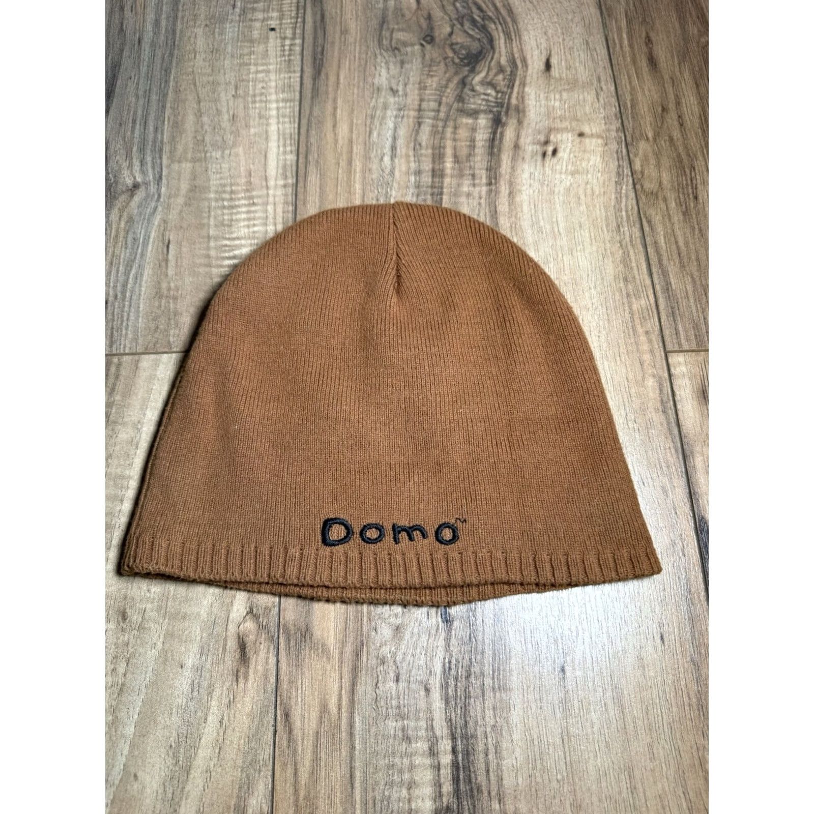 Vintage VINTAGE Domo Beanie Hat Mens One Size Brown NHK Face Trapper Emo Y2K 2000s Scene Breathable Ear Flap Knit Winter Style Size ONE SIZE - 2 Thumbnail