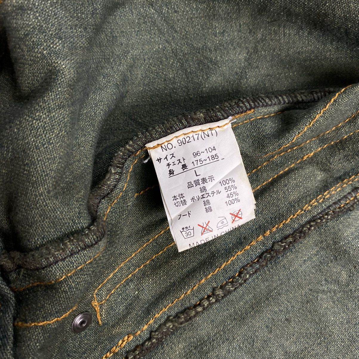 If Six Was Nine 2000s In The Attic - Apocalypse Style Mud Wash Denim Jacket Size US M / EU 48-50 / 2 - 11 Thumbnail