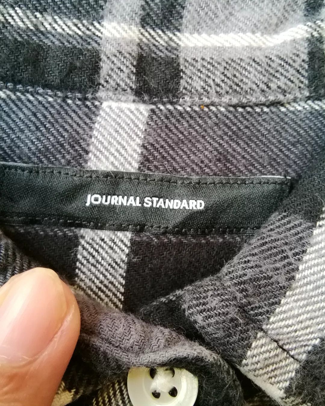 Japanese Brand × Journal Standard Journal Standard Plaid Flanel Woman Shirt Size S / US 4 / IT 40 - 5 Thumbnail