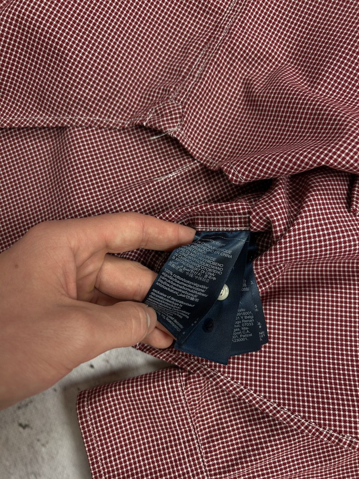 Tommy Hilfiger × Vintage 🔥VINTAGE TOMMY HILFIGER PLAID FLANNEL SHIRT 00s🔥 Size US S / EU 44-46 / 1 - 5 Thumbnail