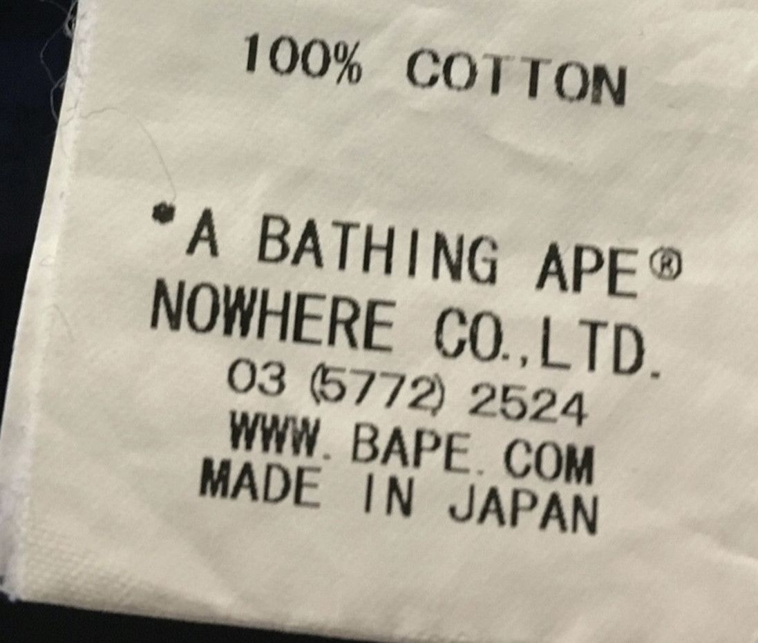 Bape Bape logo crew neck pullover sweatshirt Size XS / US 0-2 / IT 36-38 - 7 Thumbnail