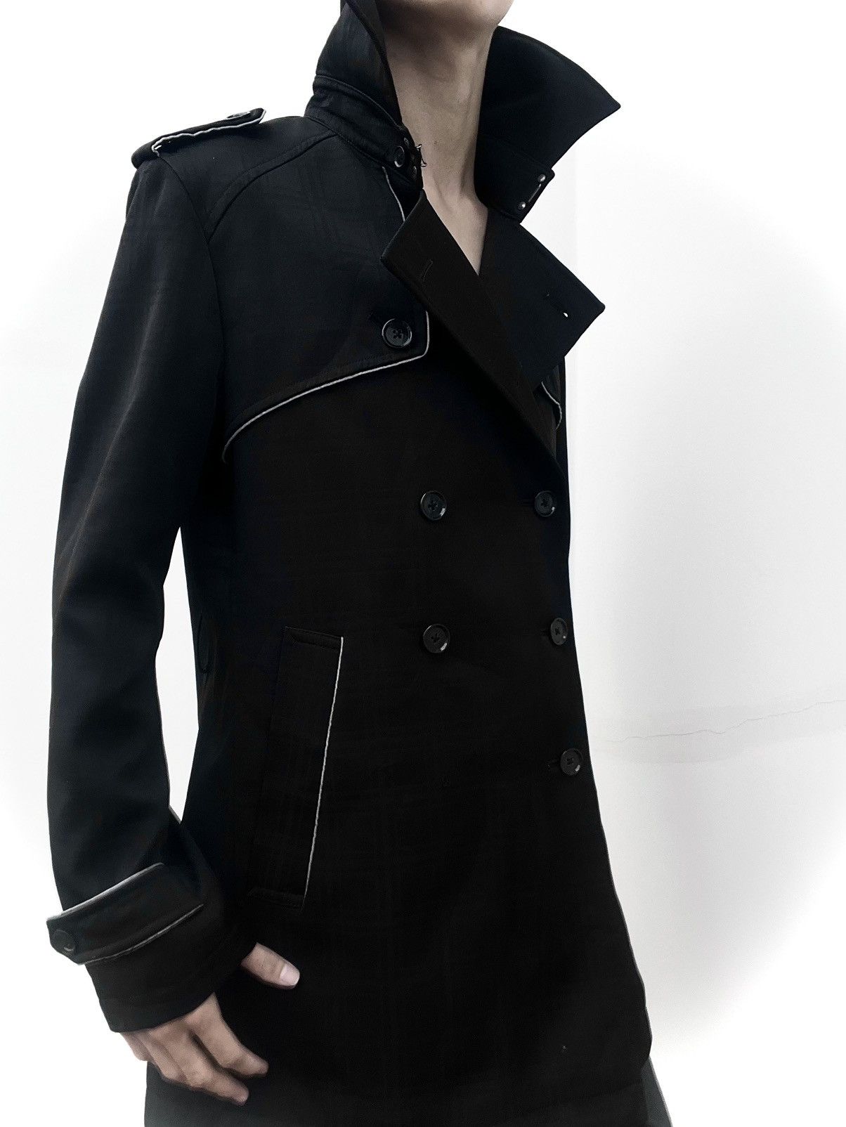 💥RARE💥VINTAGE 90s KATHARINE HAMNETT LONG JACKET 90s KATHARINE