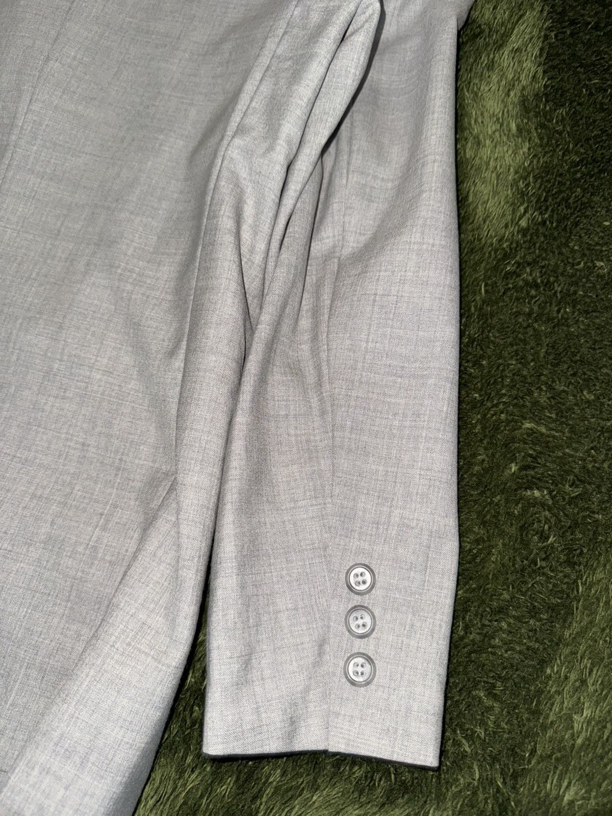 J. Press J.Press New Wool Classic-Fit Blazer Jacket – Light Grey Size 40R - 10 Thumbnail
