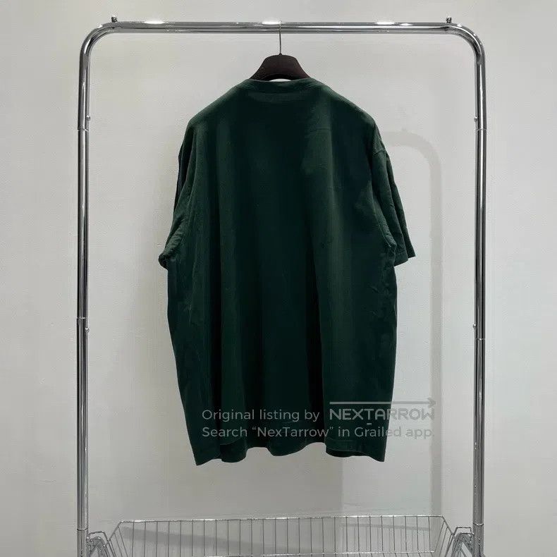 Other Balenciaga Green Printed Chest Logo Short Sleeve Size US S / EU 44-46 / 1 - 2 Thumbnail