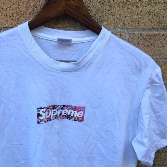 Supreme × Takashi Murakami 2020 Supreme X Takashi Murakami Box Logo T Shirt Covid-19 Re Size US M / EU 48-50 / 2 - 7 Thumbnail