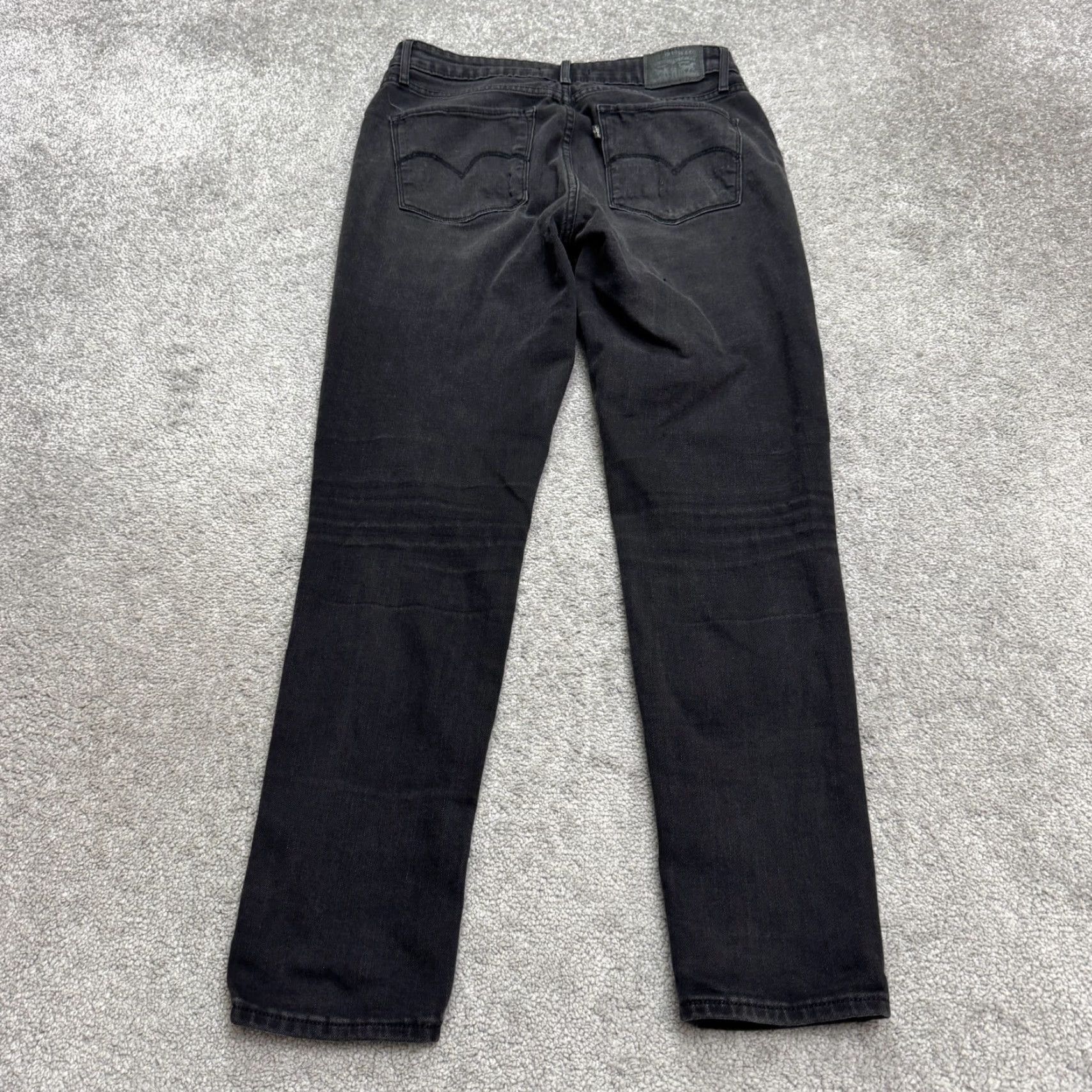 Levi's Levi's Jeans Womens 30 Black Washed Stretch 721 High Rise Skinny Denim Size 30" / US 8 / IT 44 - 2 Thumbnail