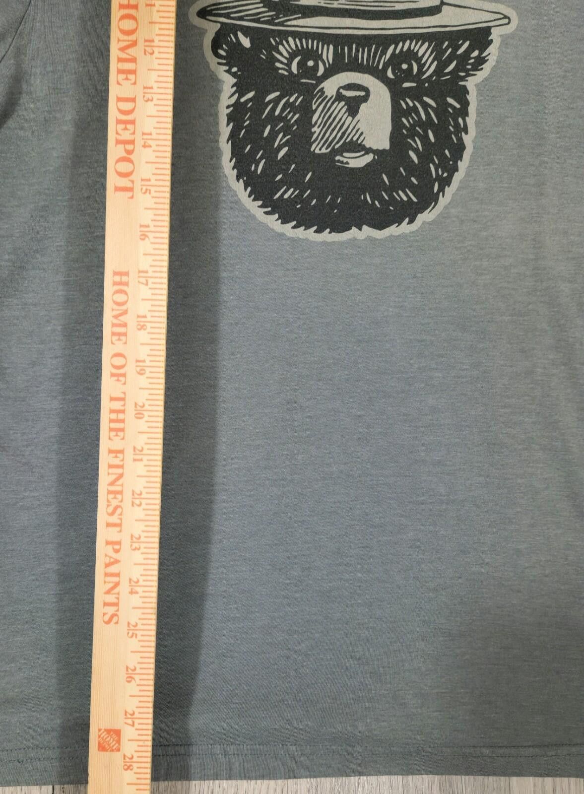 Other The Landmark Project Smokey Bear Men’s Tshirt Size L Gray #7 Size US L / EU 52-54 / 3 - 3 Thumbnail