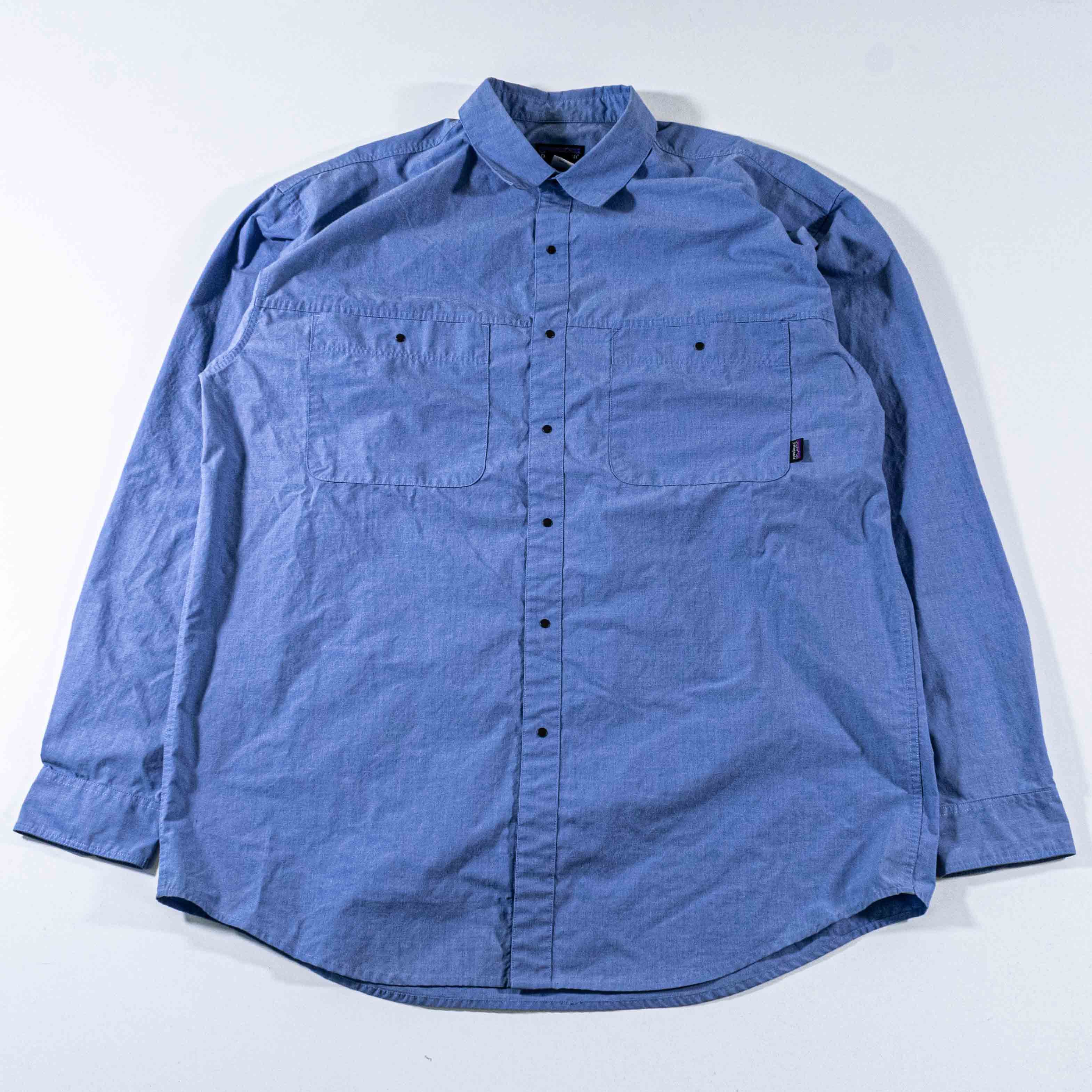 Patagonia Patagonia BuzzStop Shirt Vtg 90s Insect Snap Front L RARE Size US L / EU 52-54 / 3 - 1 Thumbnail