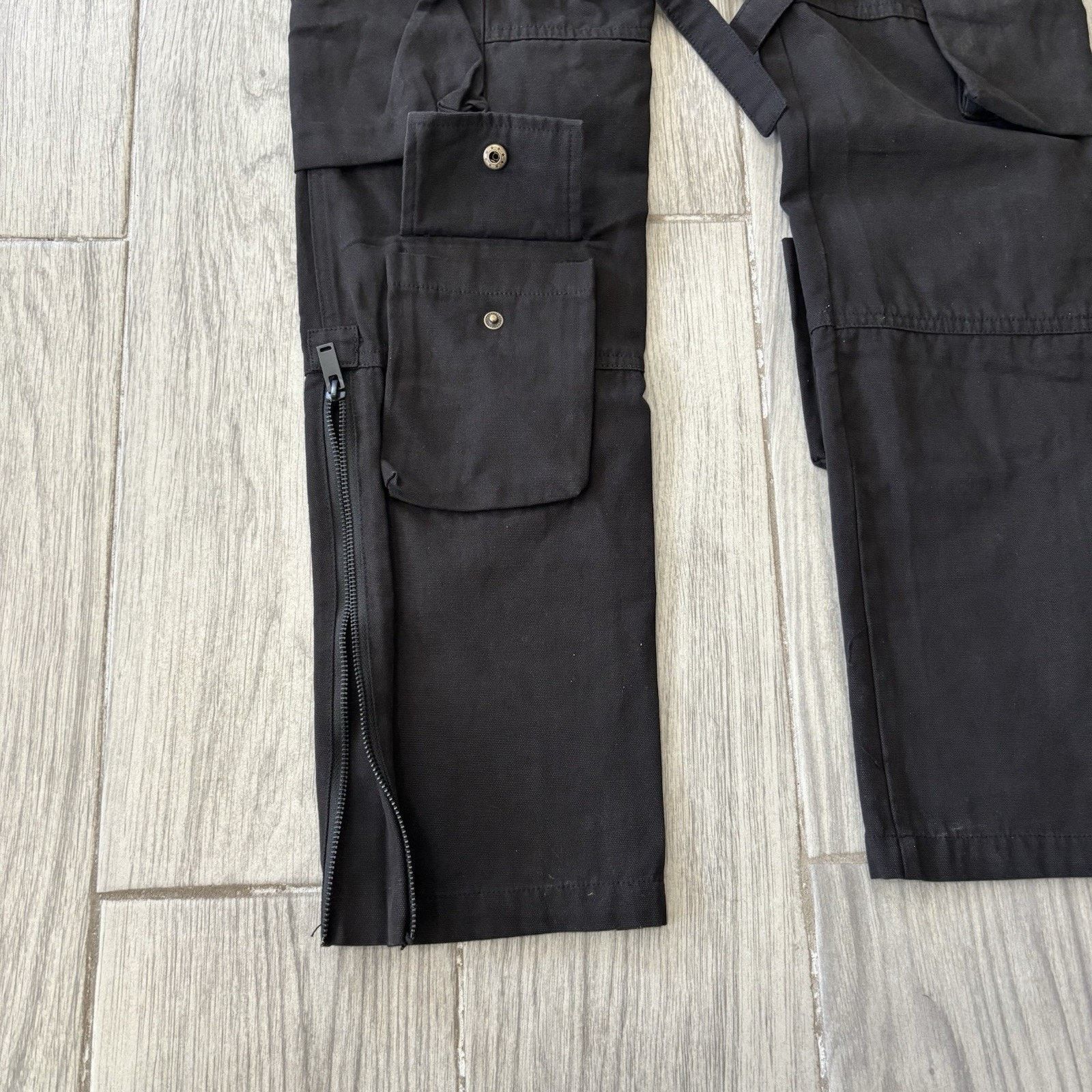 Kody Phillips Kody Phillips Cargo Pants Mr Poopy Snap Button Utility 28x29 Size US 28 / EU 44 - 10 Thumbnail