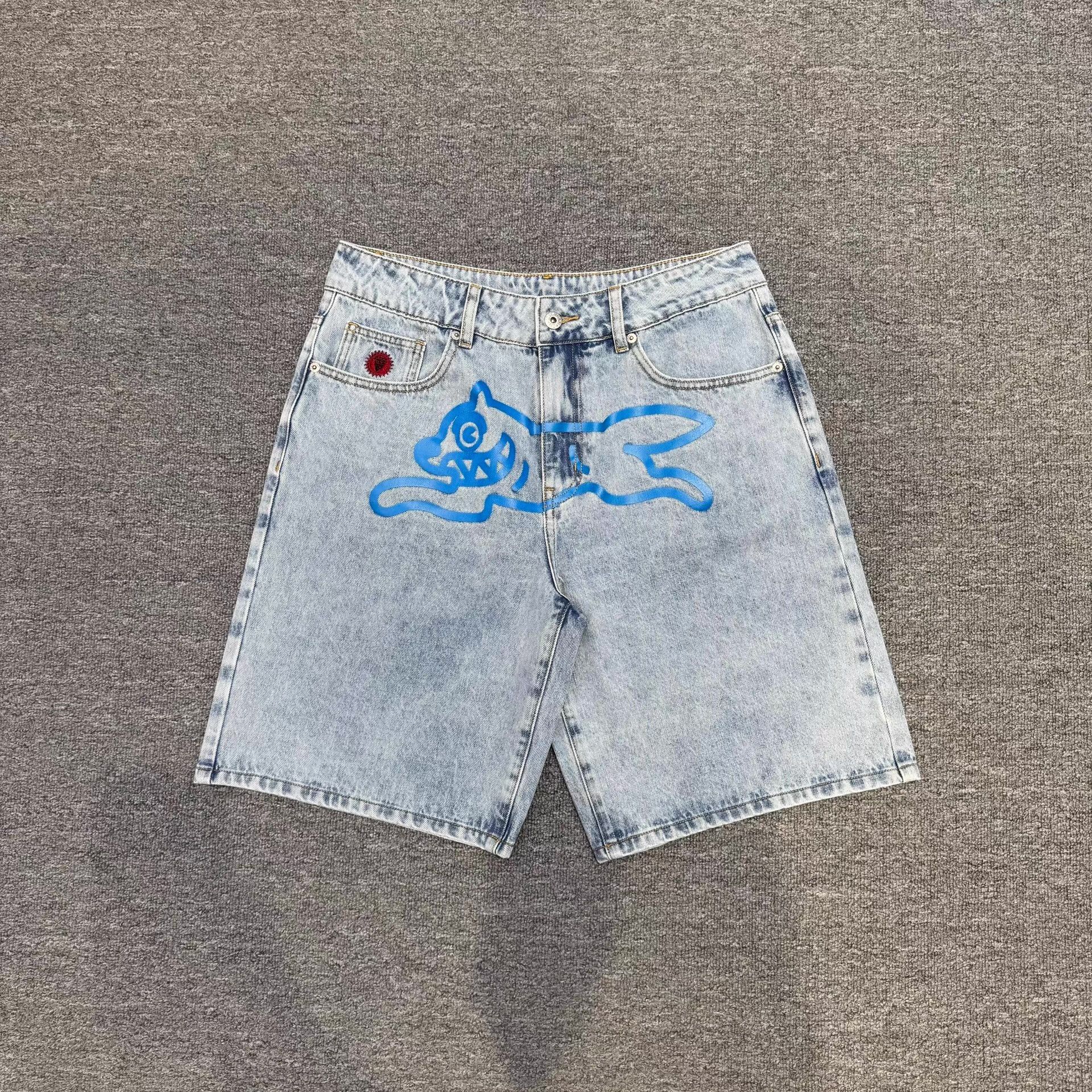 Billionaire Boys Club BBC Flying Dog Denim Shorts Q5 Size US 34 / EU 50 - 1 Thumbnail