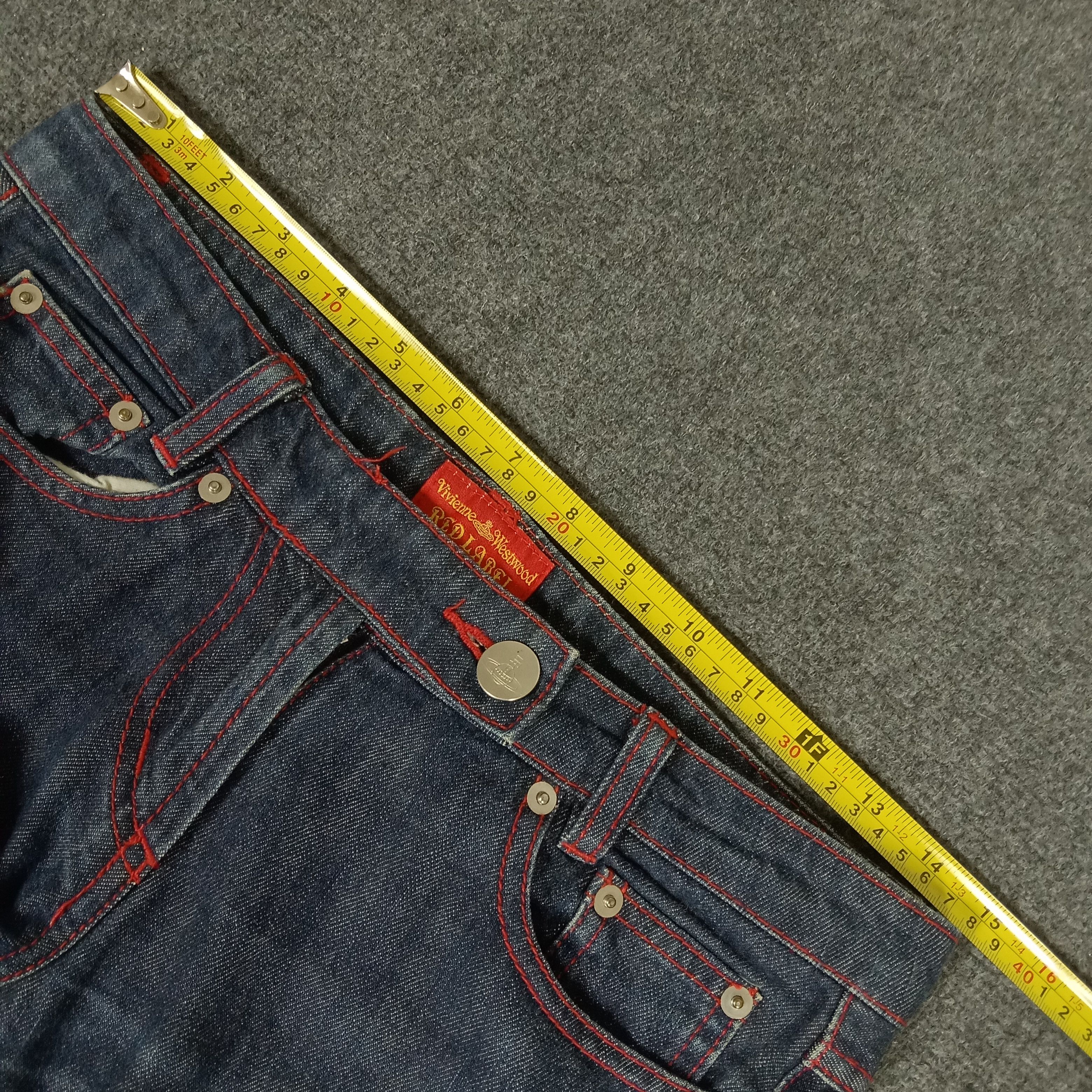 Vintage × Vivienne Westwood Vivienne Westwood Red Label British Designer Jeans Size 29" - 7 Thumbnail