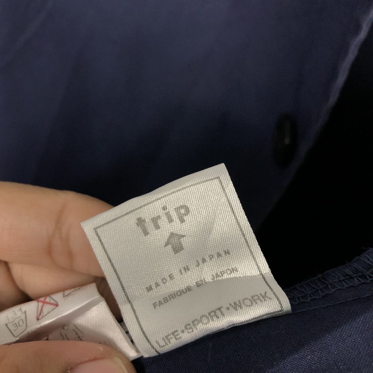 Issey Miyake 📌Vintage Chore Work Blue Jacket Trip Japan Fabric Size US M / EU 48-50 / 2 - 19 Thumbnail