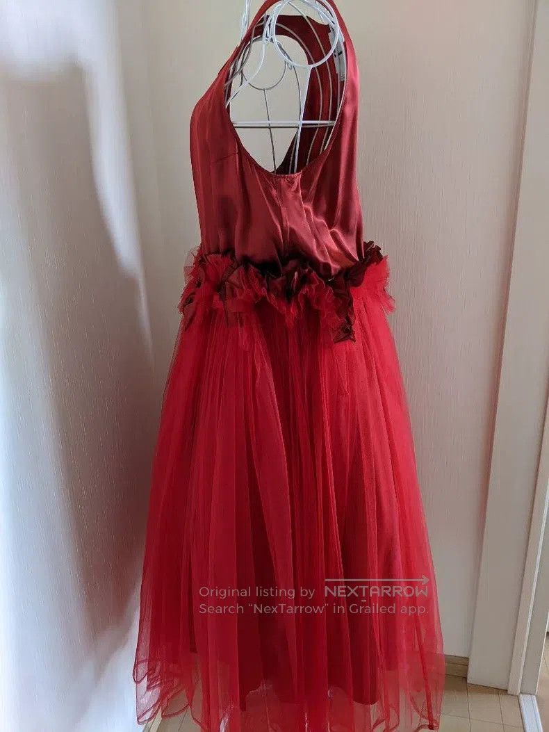 Comme des Garcons Comme Des Garcons Red vintage lace tulle dress Size S / US 4 / IT 40 - 2 Thumbnail