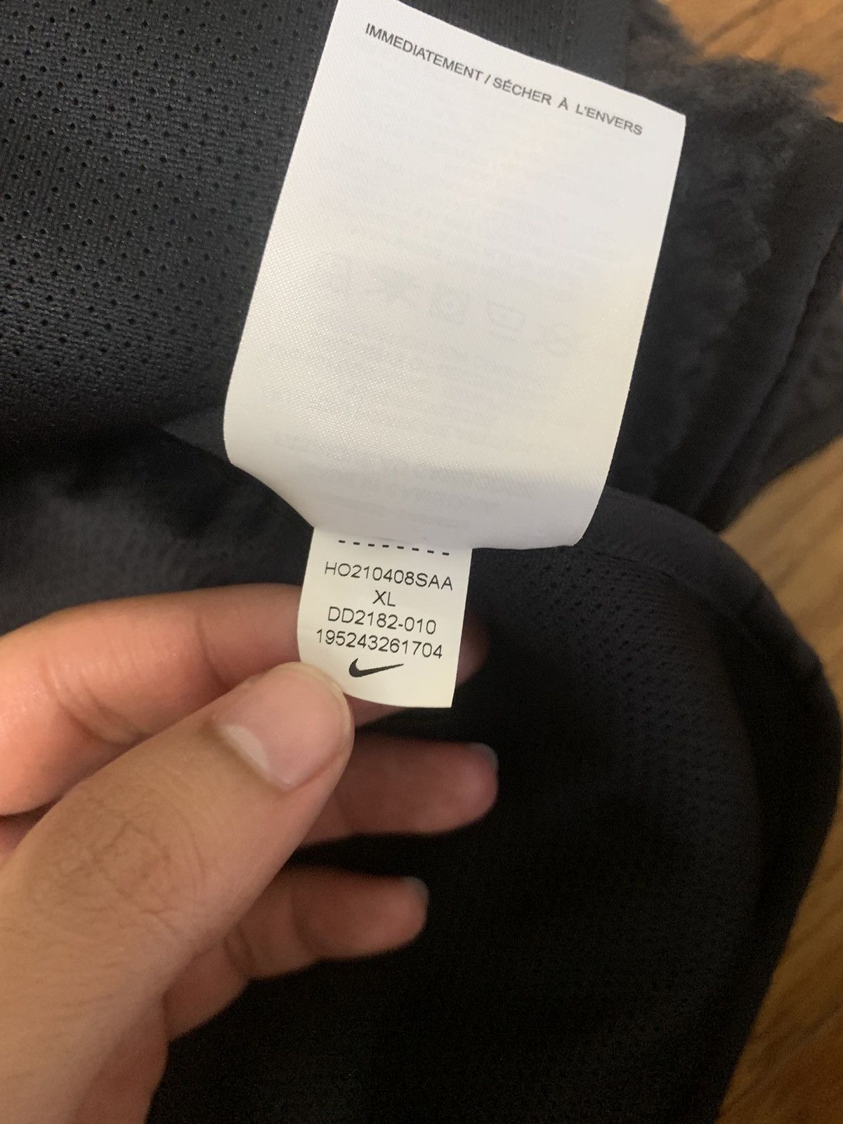 Nike Nike Yoga Fleece Jacket DD2182-010 Size US XL / EU 56 / 4 - 5 Thumbnail