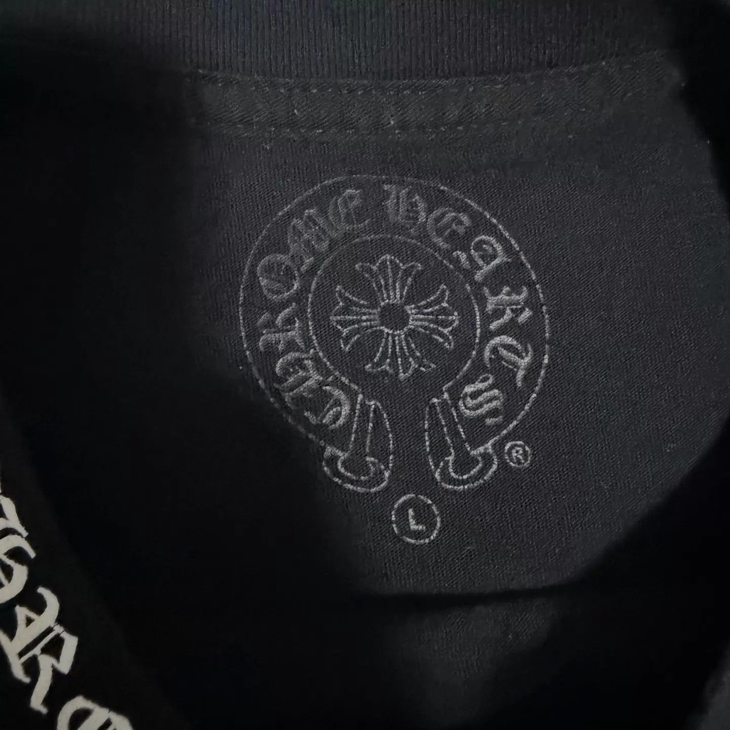 Chrome Hearts Chrome Hearts Neck Scroll Sanskrit Letter SS Tee L Size US L / EU 52-54 / 3 - 3 Thumbnail