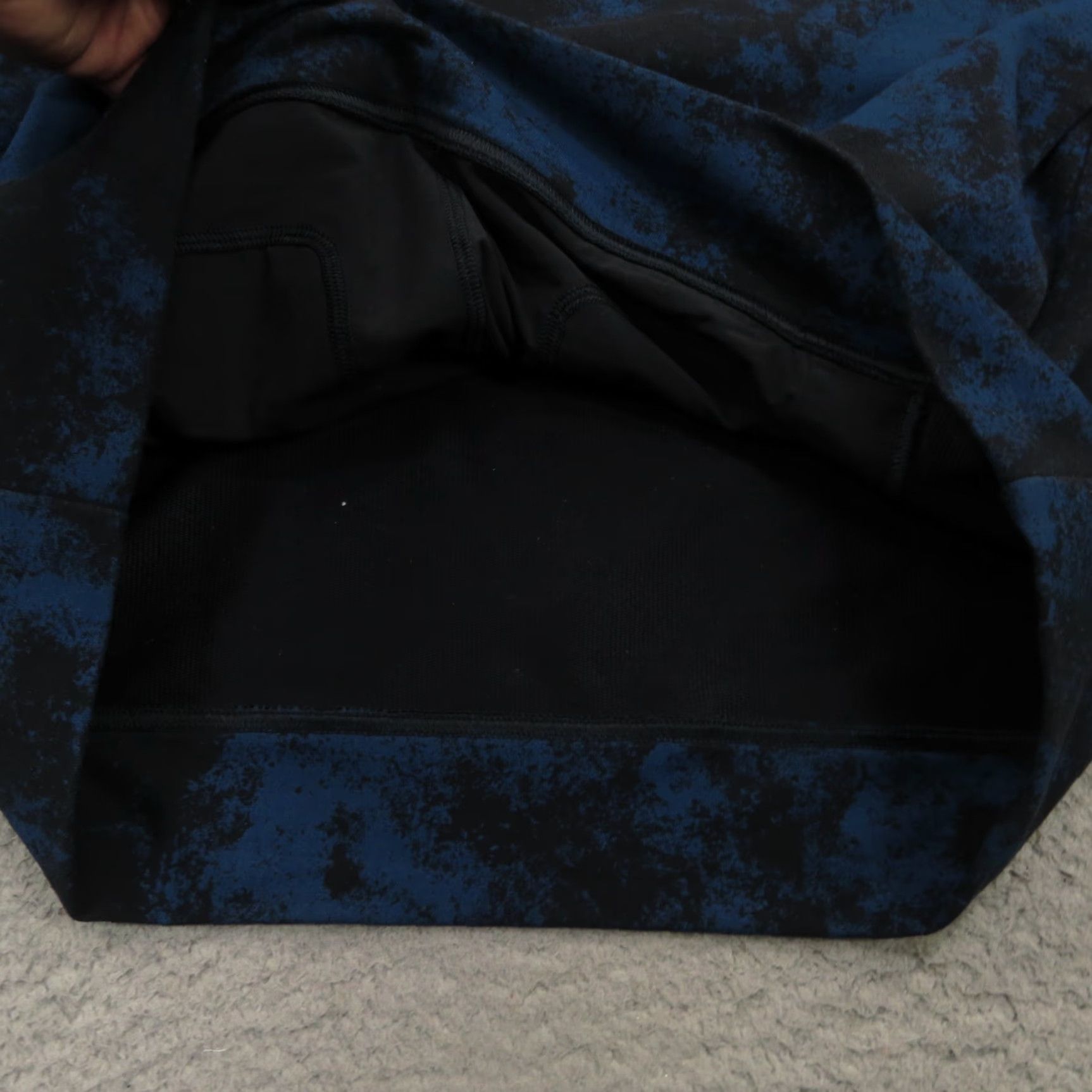 Lululemon Lululemon Hoodie Mens Small City Sweat Hooded Pullover Navy Black Tie Dye Print Shirt Size US S / EU 44-46 / 1 - 7 Thumbnail