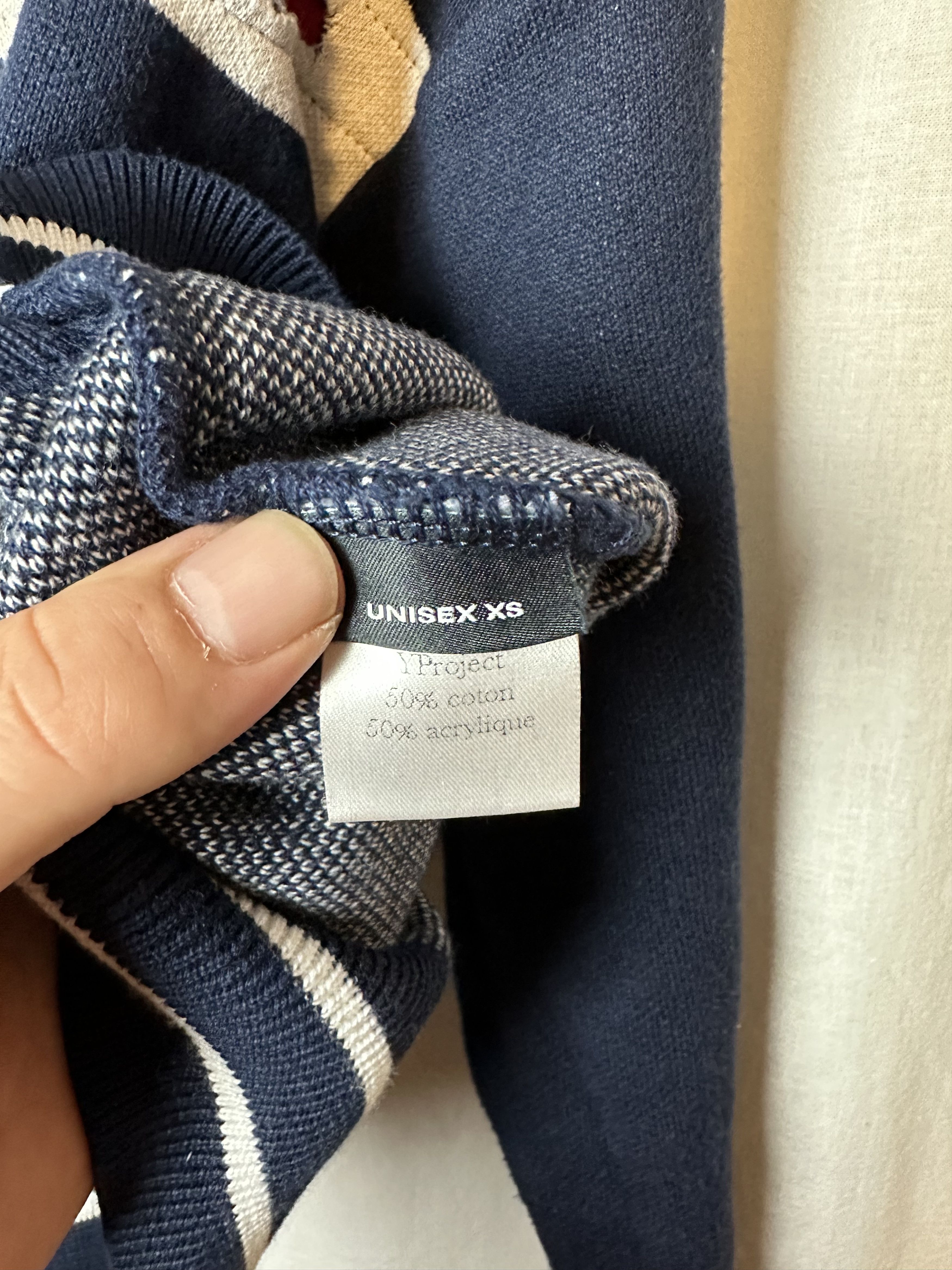 Y/Project slash polo sweater Size US XS / EU 42 / 0 - 6 Thumbnail