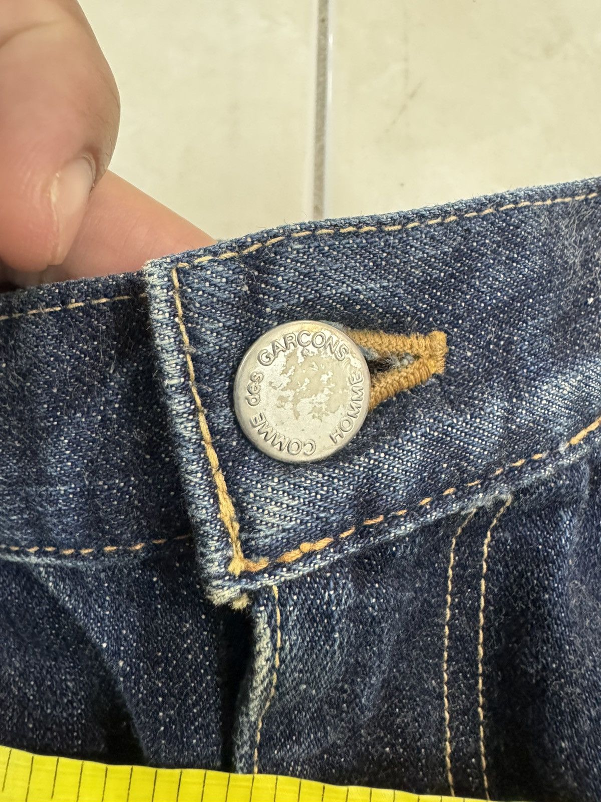 Comme des Garcons Vtg Comme des Garcons Homme Selvedge Jeans AD1999 Size US 32 / EU 48 - 5 Thumbnail