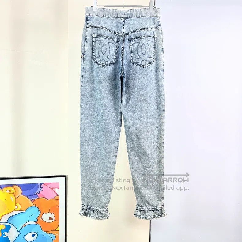 Chanel Chanel 22A lace radish jeans Size 36" / US 14 / IT 50 - 2 Thumbnail