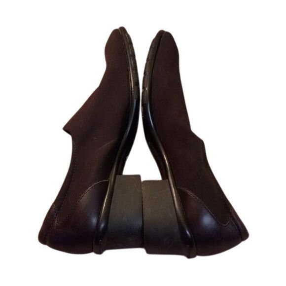 Donald Pliner Donald J Pliner Size 7.5 Black Square Toe Slip On Shoes Spor Size US 7.5 / IT 37.5 - 3 Thumbnail