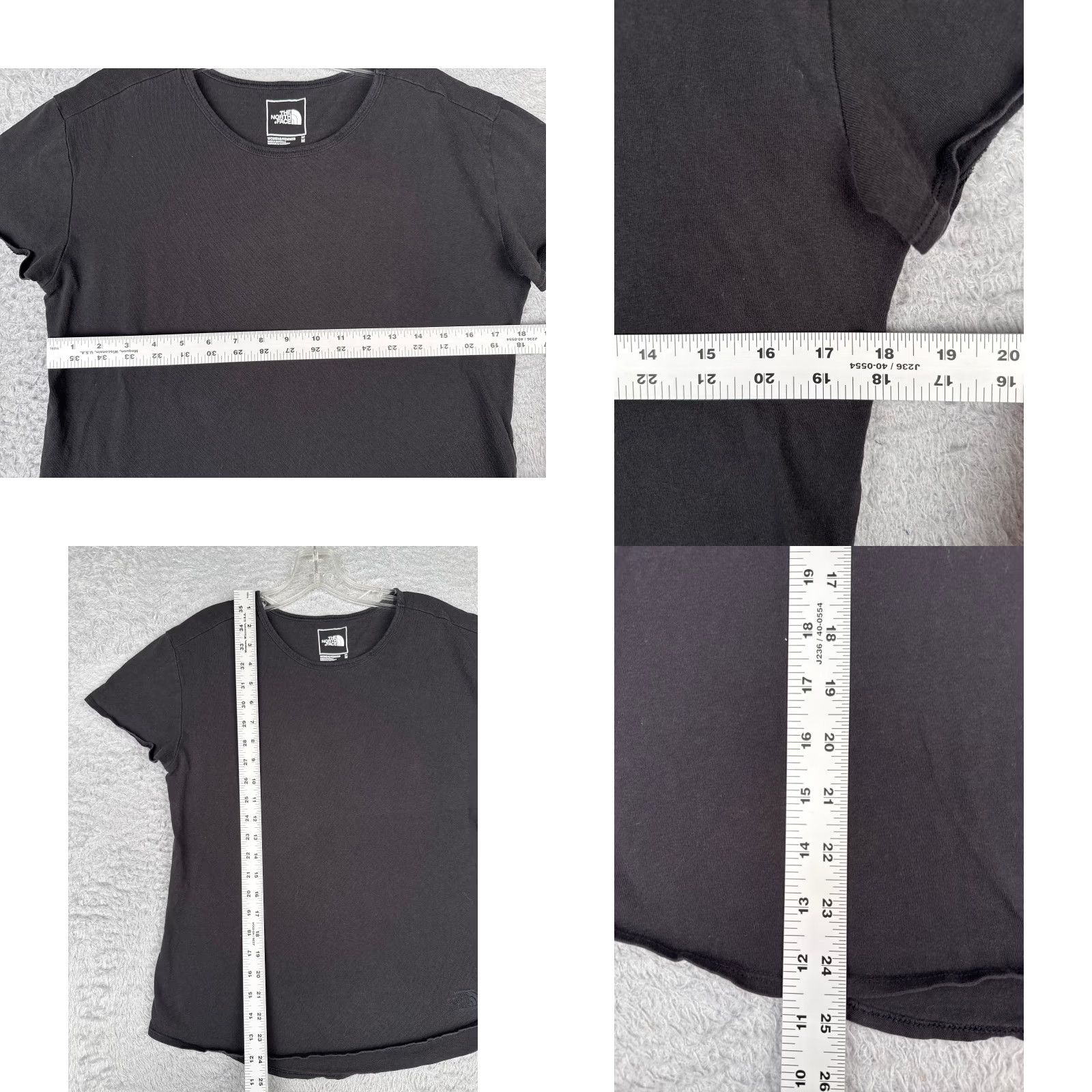The North Face VINTAGE The North Face Shirt Women Medium Black Crew Neck Short Sleeve 100% Cotton Size M / US 6-8 / IT 42-44 - 8 Thumbnail