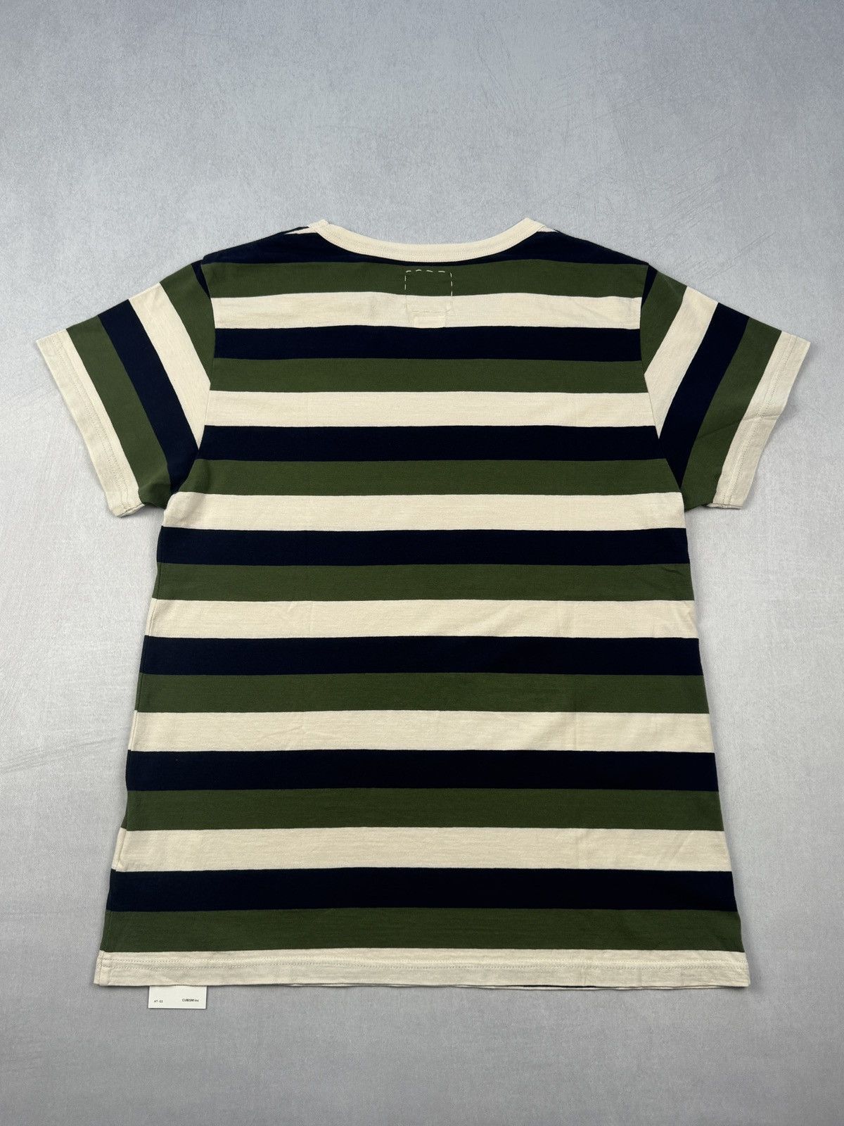Visvim SS20 Border A-Line Striped T-Shirt Size US M / EU 48-50 / 2 - 2 Thumbnail