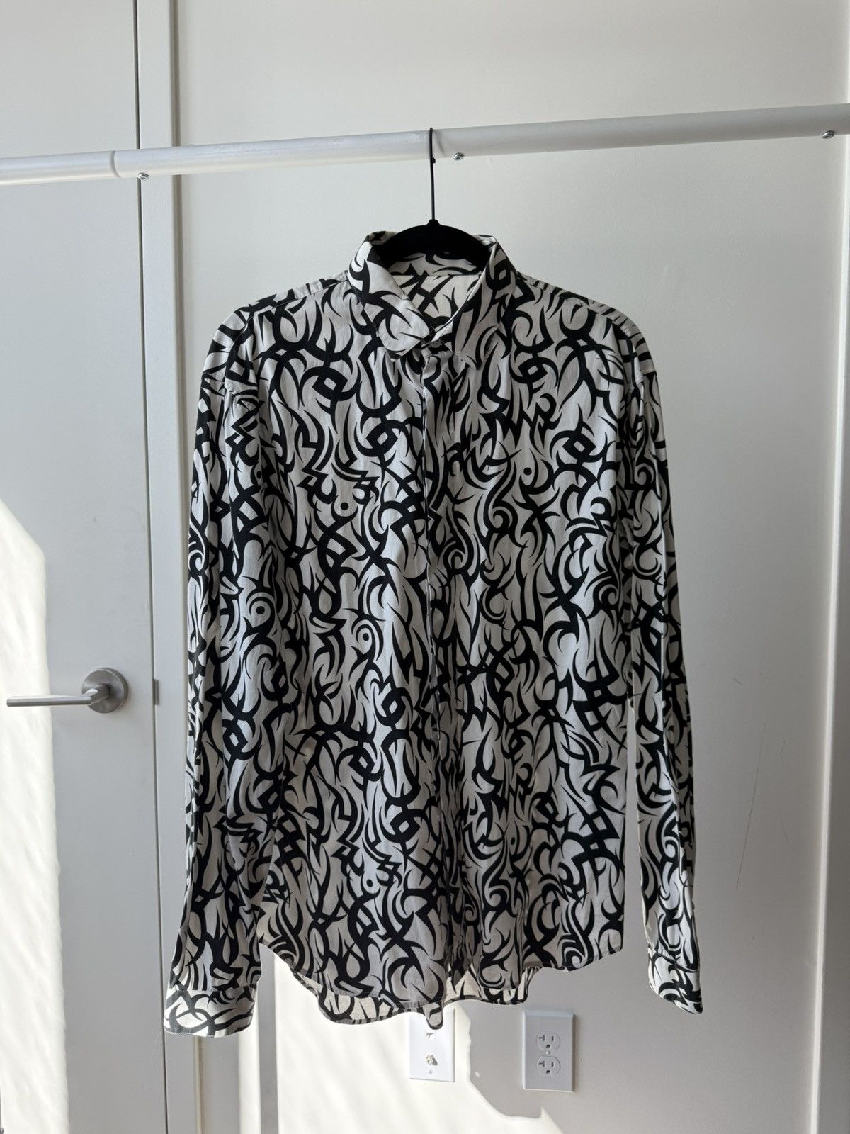 Dior Dior Homme 18fw by KVA tribal shirt Size US L / EU 52-54 / 3 - 6 Thumbnail