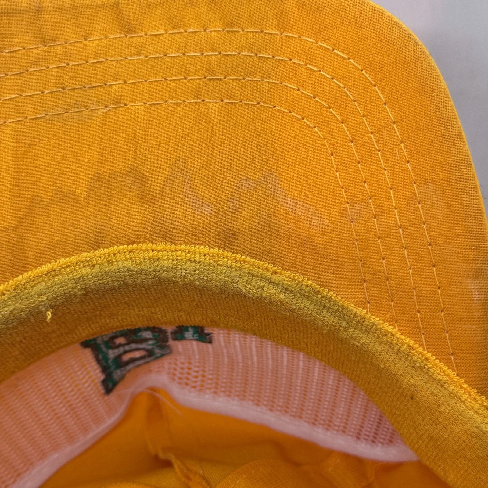 Vintage Vintage 90s Baylor University Yellow Roper Snapback Hat Coll Size ONE SIZE - 5 Thumbnail