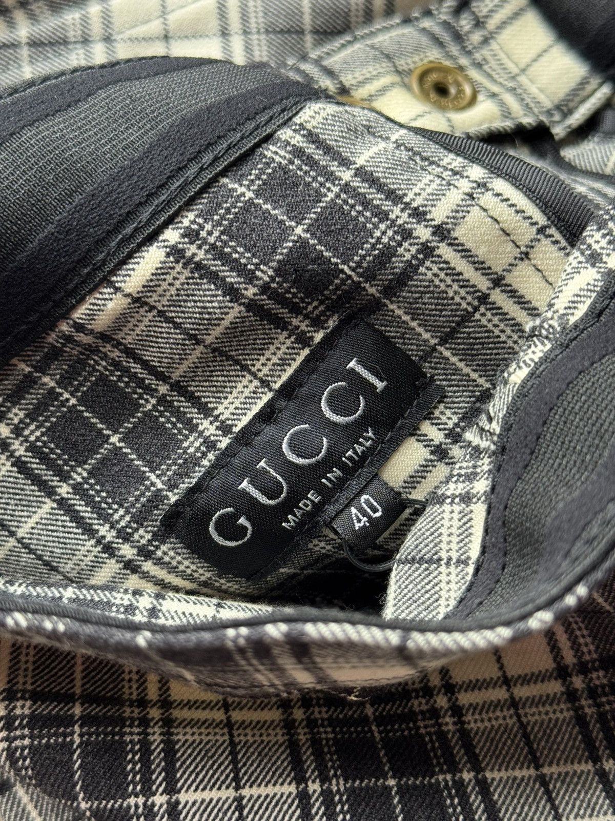 Gucci F/W 1993 runway Gucci plaid jodhpurs Size 24" / US 00 / IT 34 - 11 Thumbnail