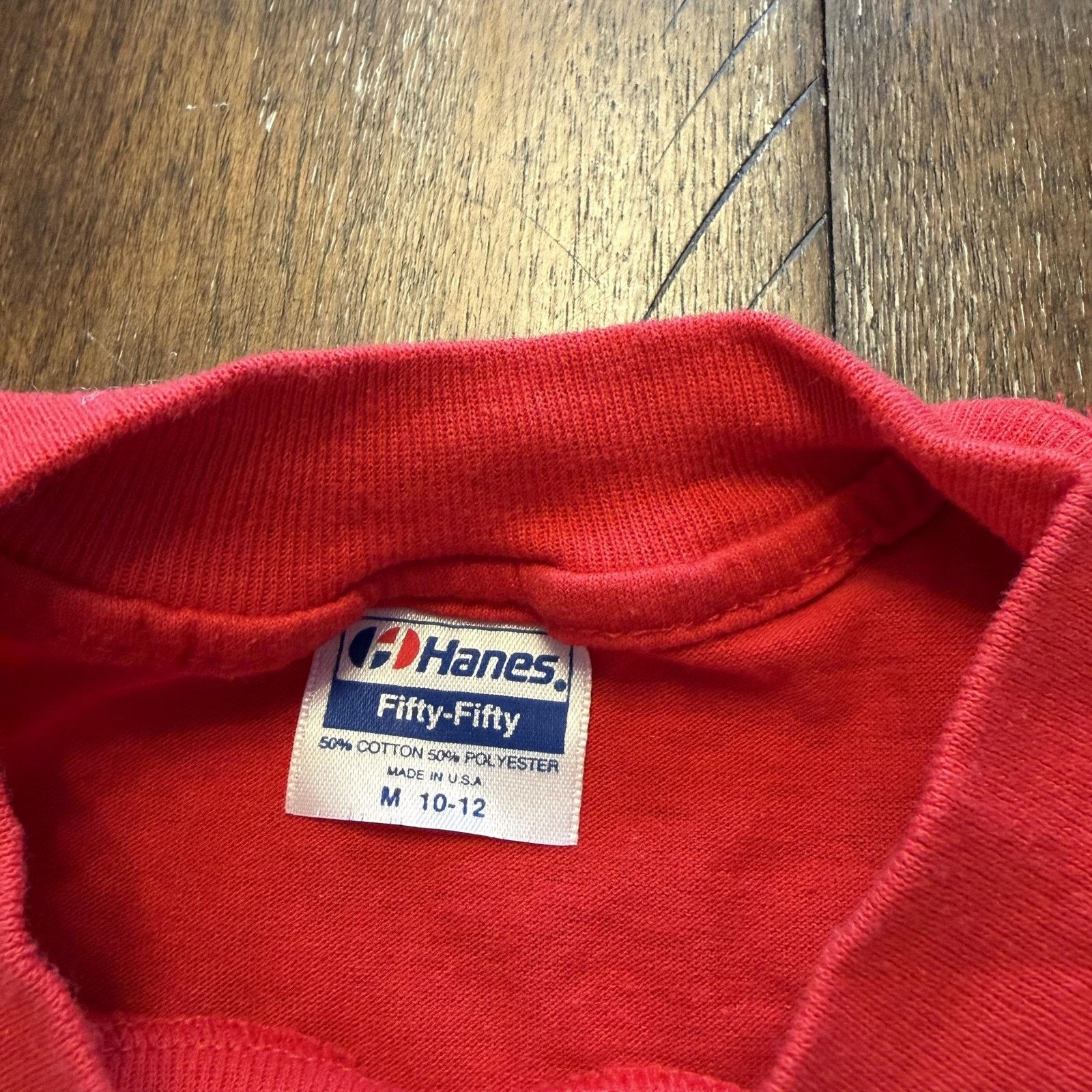 Hanes Vtg JCC Kaiserman Get Set Baseball Shirt Youth 10-12 Hanes Size US XXS / EU 40 - 5 Thumbnail