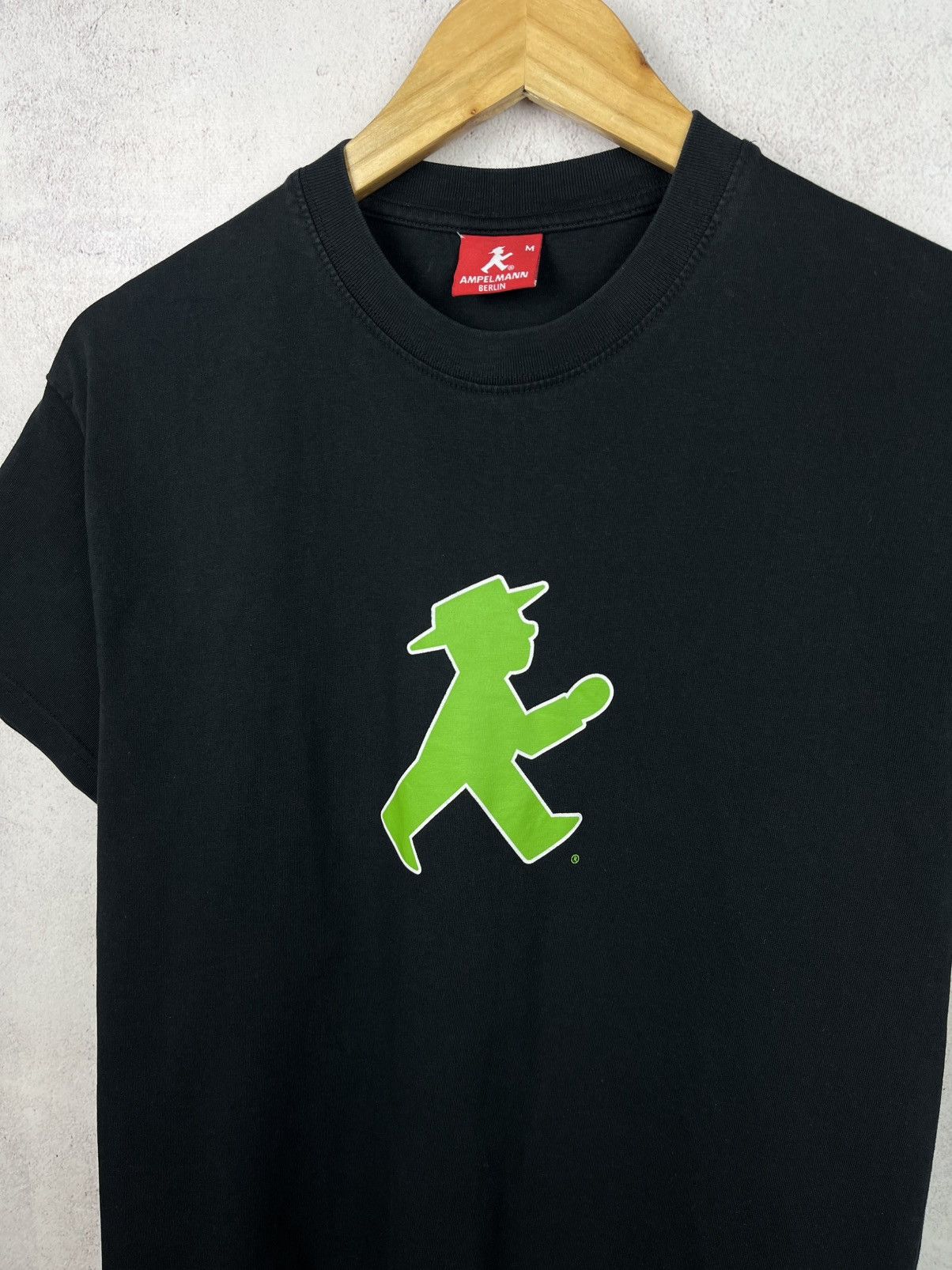 Vintage Vintage Ampelmann Berlin Techno Gabber Rave T-Shirt Hype Y2K Size US M / EU 48-50 / 2 - 3 Thumbnail
