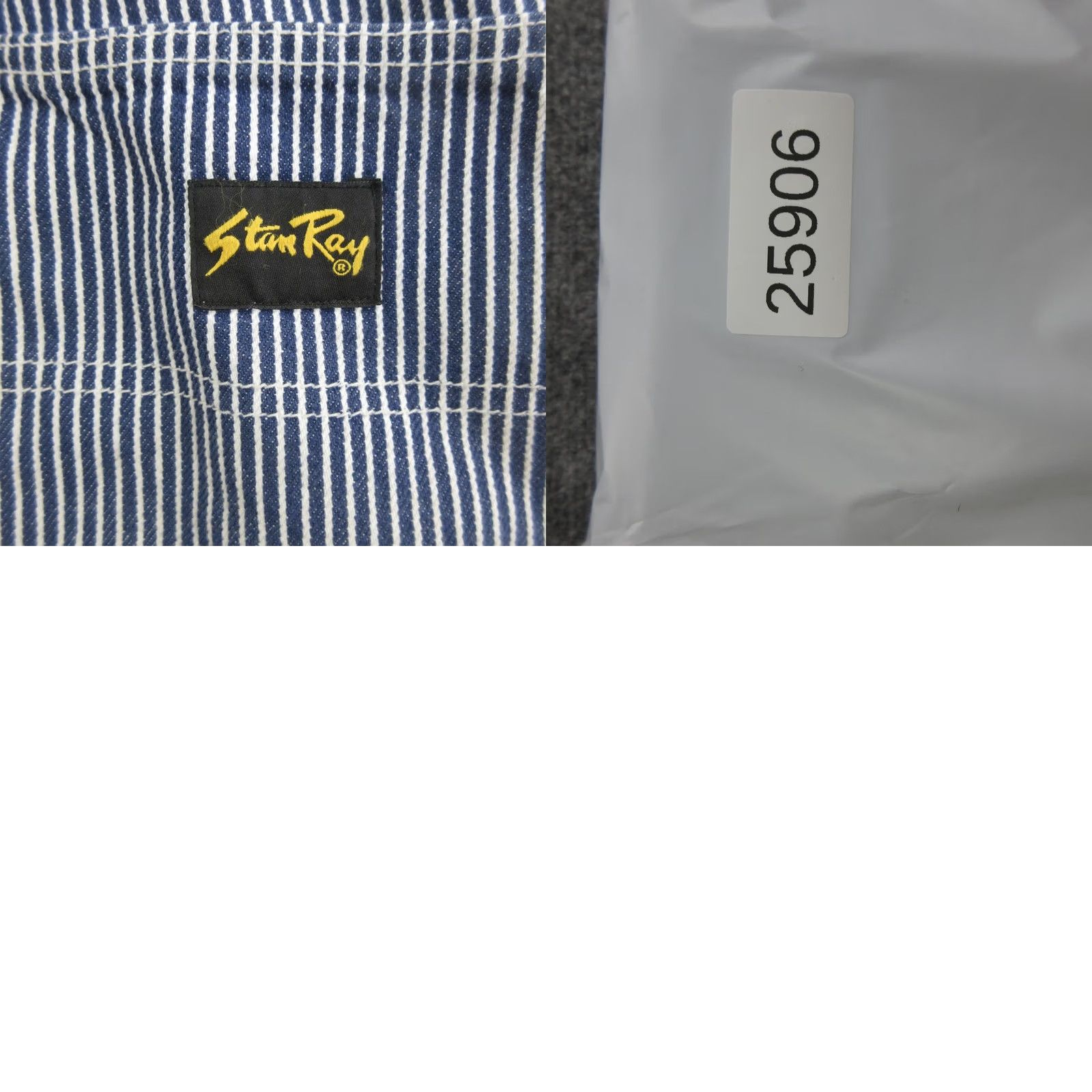 Stan Ray Stan Ray Pants Mens 32x25 Blue Hickory Stripe Carpenter Denim Workwear Relaxed Pants Mens Size US 32 / EU 48 - 9 Thumbnail