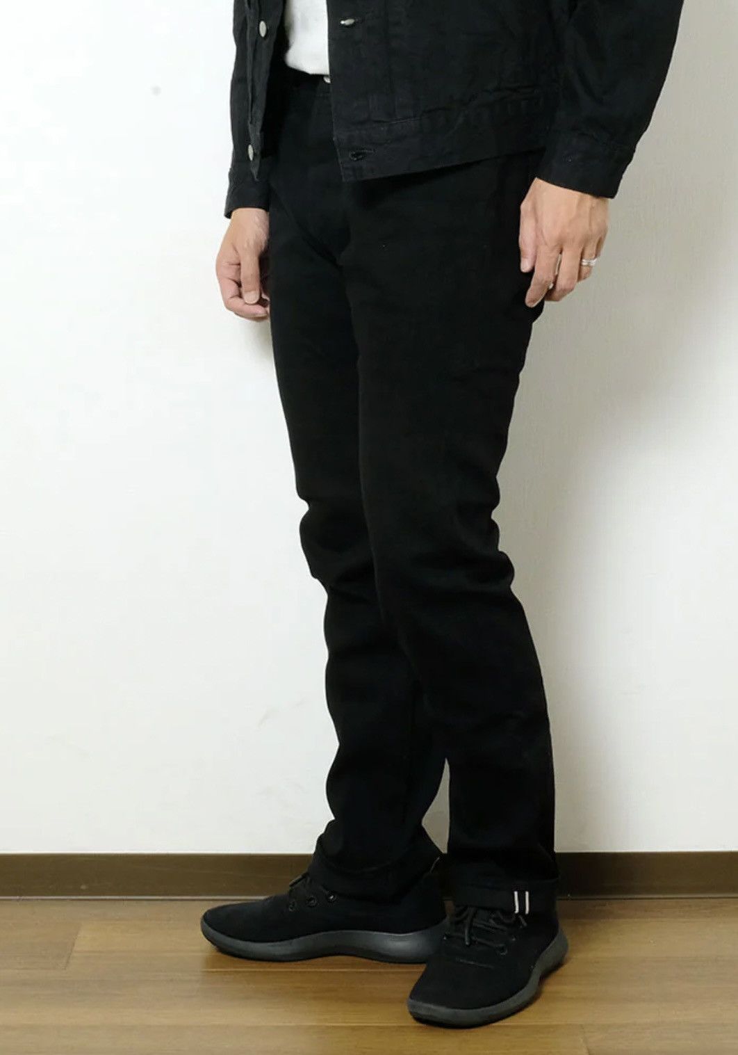 Sugar Cane 13oz Black Selvedge Type-lll Denim Size US 30 / EU 46 - 1 Thumbnail