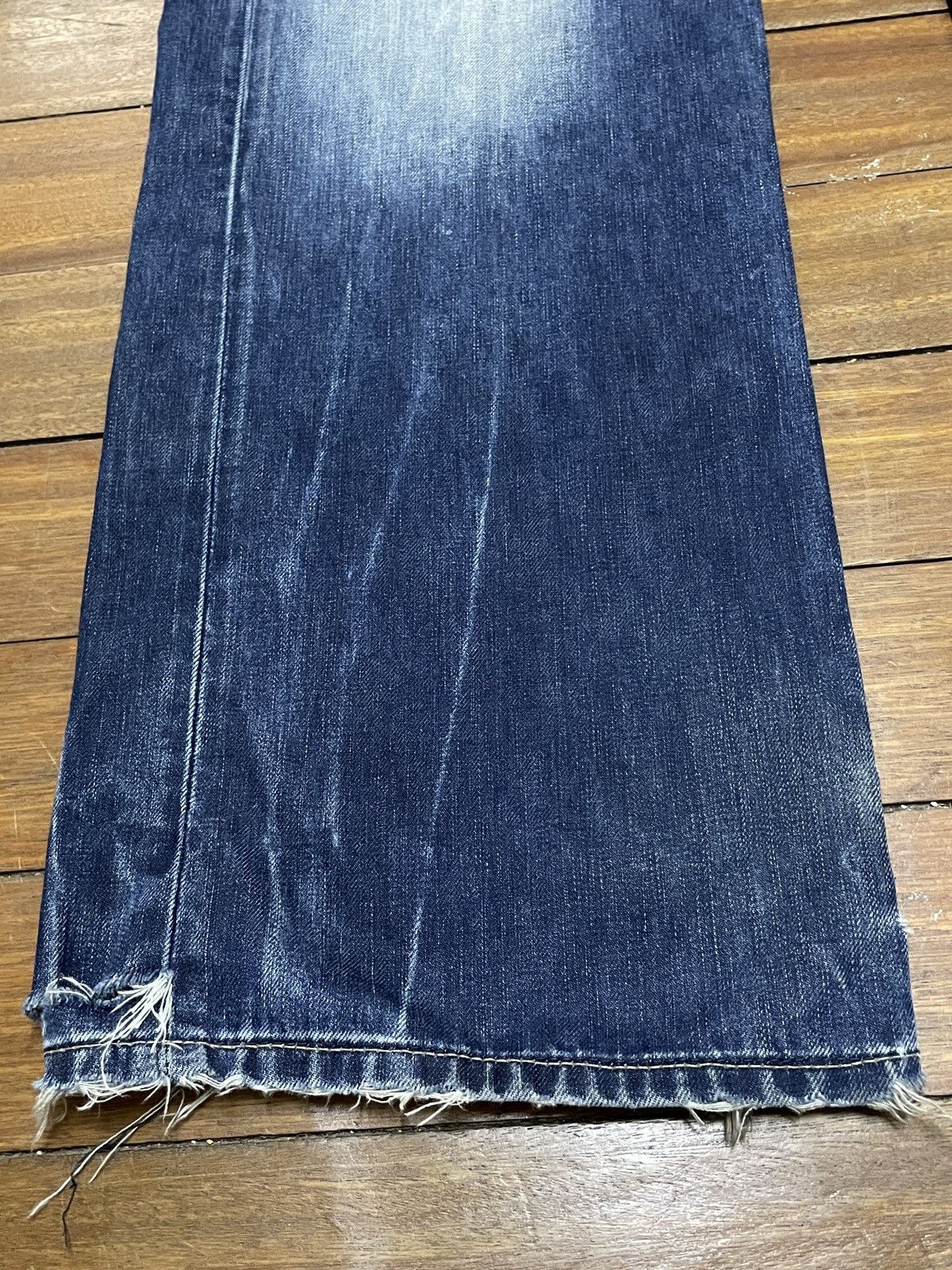 If Six Was Nine × Pepe Jeans × Vintage Very Rare Design Vintage Brand Pepe Flared Jeans 2000s Size US 32 / EU 48 - 5 Thumbnail