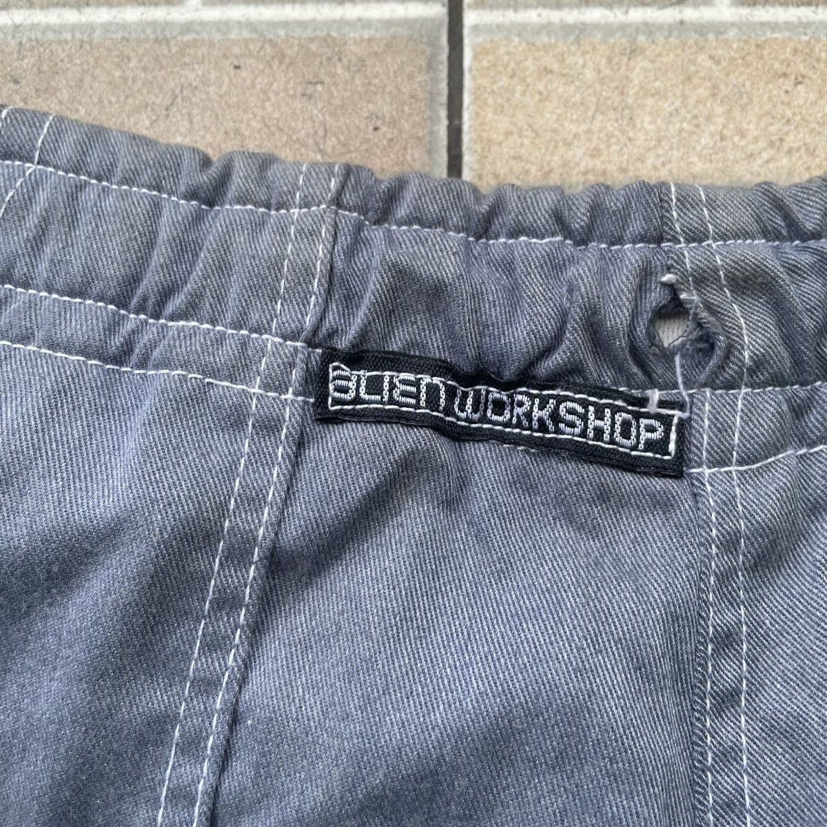 Alien Workshop 90’s Y2k Allien Workshop Distressed Pants Vintage Size US 36 / EU 52 - 4 Thumbnail